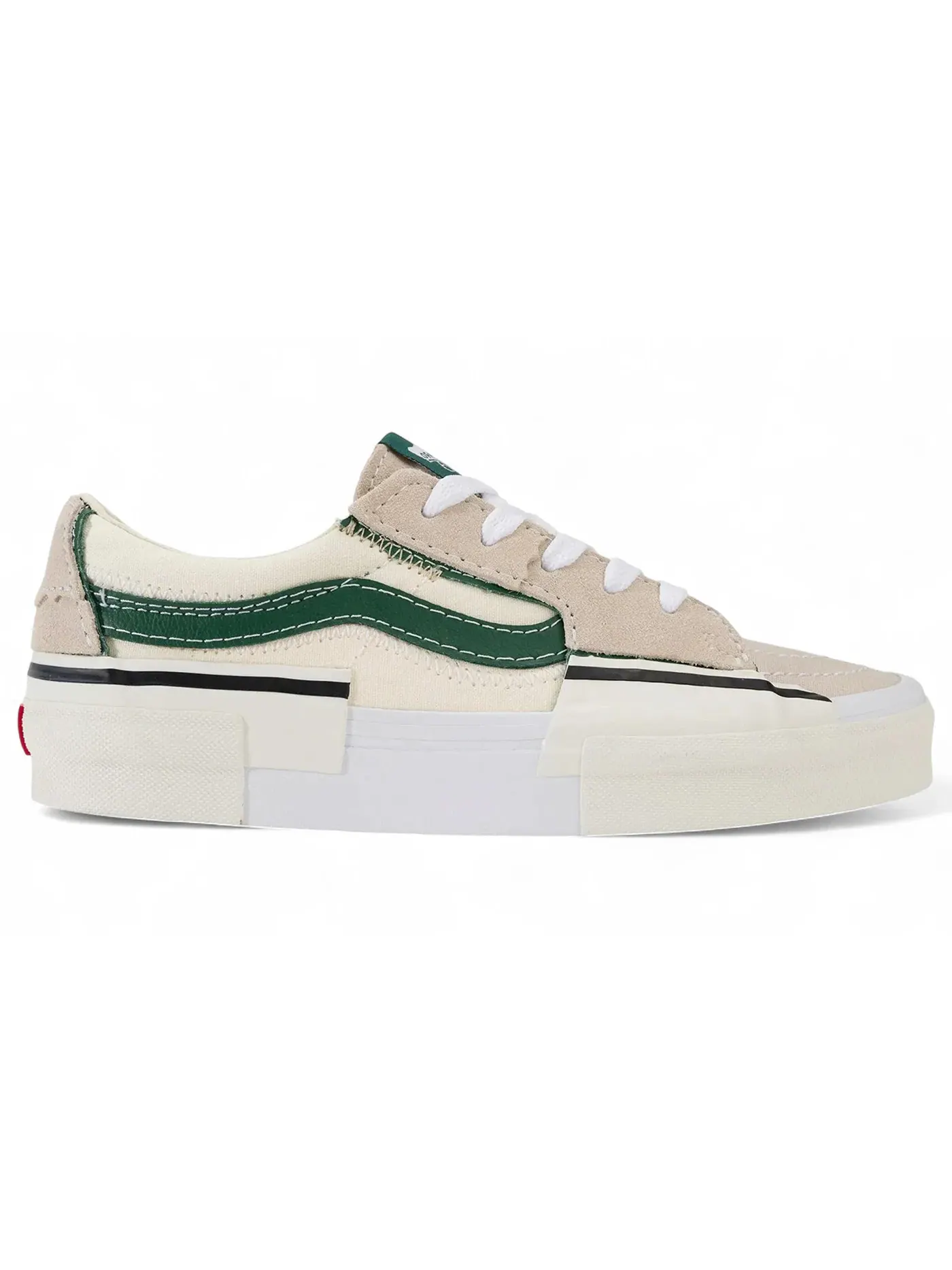 Мужские кроссовки повседневные Vans SK8-Low Reconstruct — изображение 1 из 1, зеленый