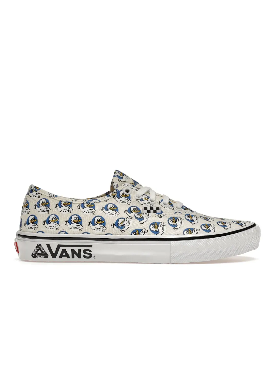 Мужские кеды Lifestyle Palace Jeremy the Duck Vans — изображение 1 из 4, классический белый/белый