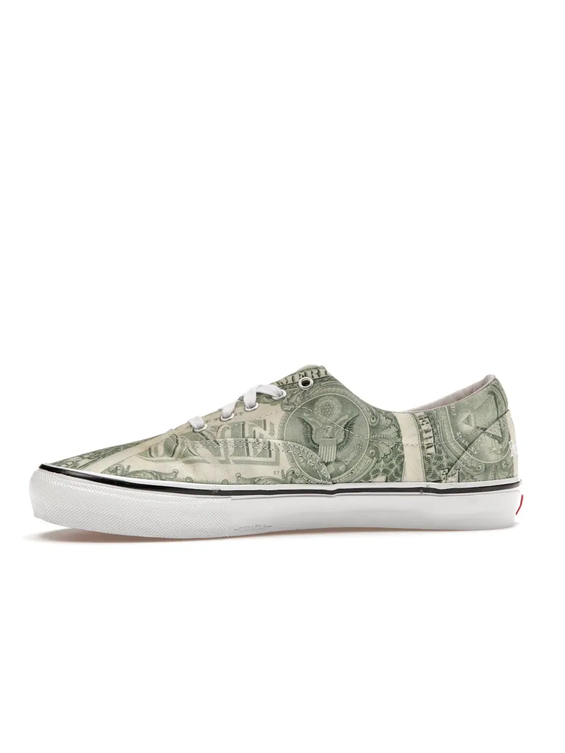 Мужские кроссовки Supreme Dollar Vans — изображение 3 из 4, зеленый белый