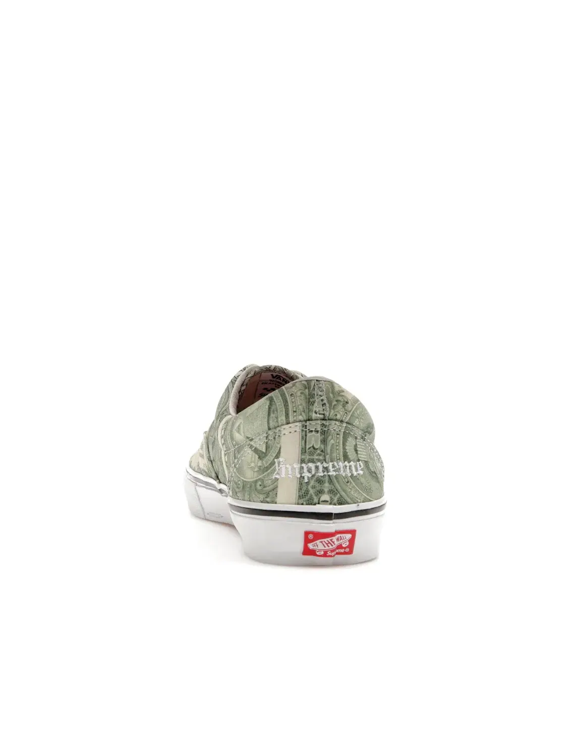 Мужские кроссовки Supreme Dollar Vans — изображение 4 из 4, зеленый белый