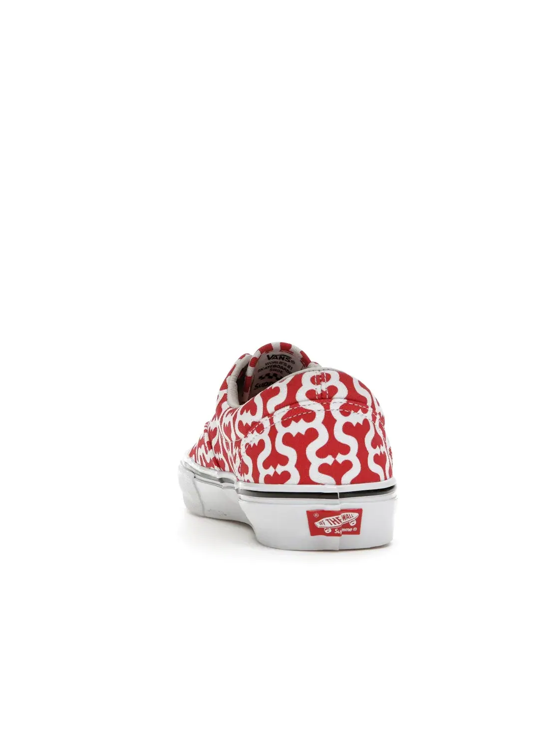Мужские кроссовки Lifestyle Supreme Monogram S Logo Vans — изображение 4 из 4, красный/белый
