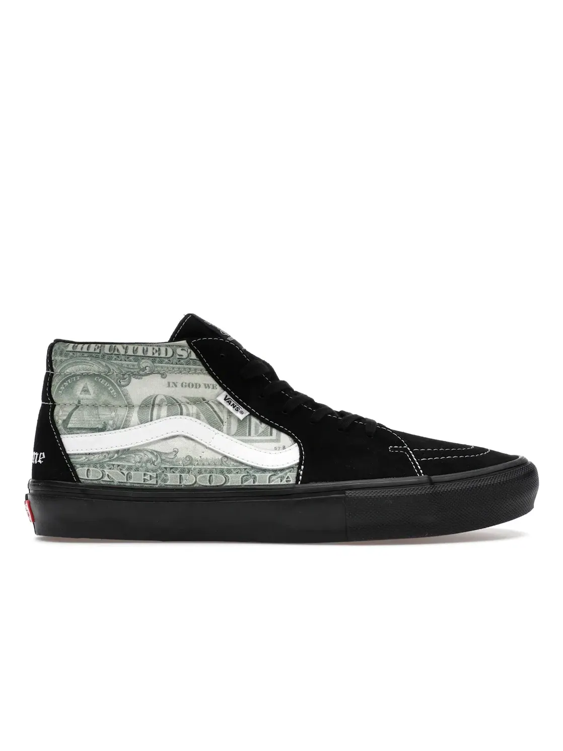 Мужские кроссовки с высоким берцем Vans Skate Grosso Mid Vans — изображение 1 из 4, черный/зеленый/зеленый