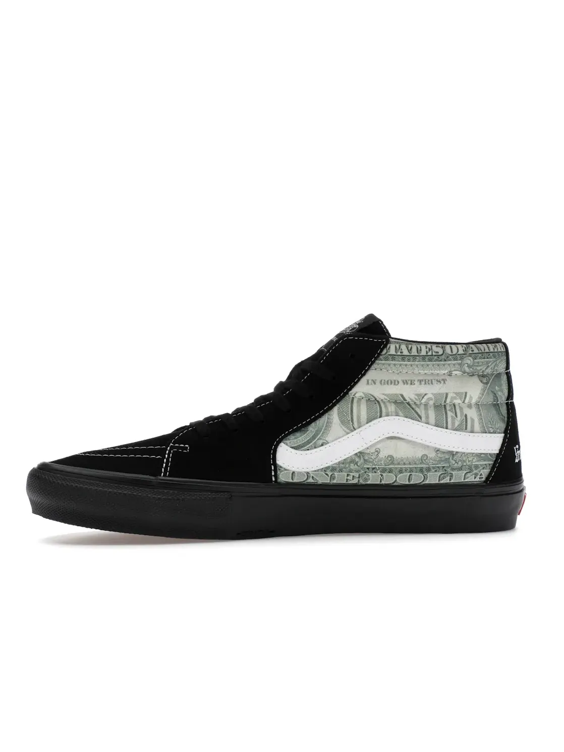 Мужские кроссовки с высоким берцем Vans Skate Grosso Mid Vans — изображение 3 из 4, черный/зеленый/зеленый