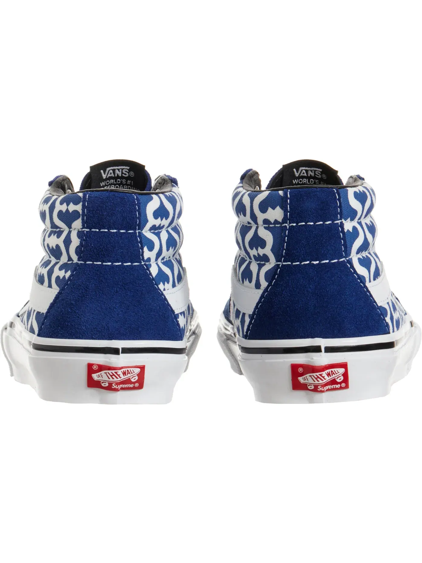 Мужские кроссовки с фирменным принтом Vans Skate Grosso Mid Vans — изображение 2 из 3, белый