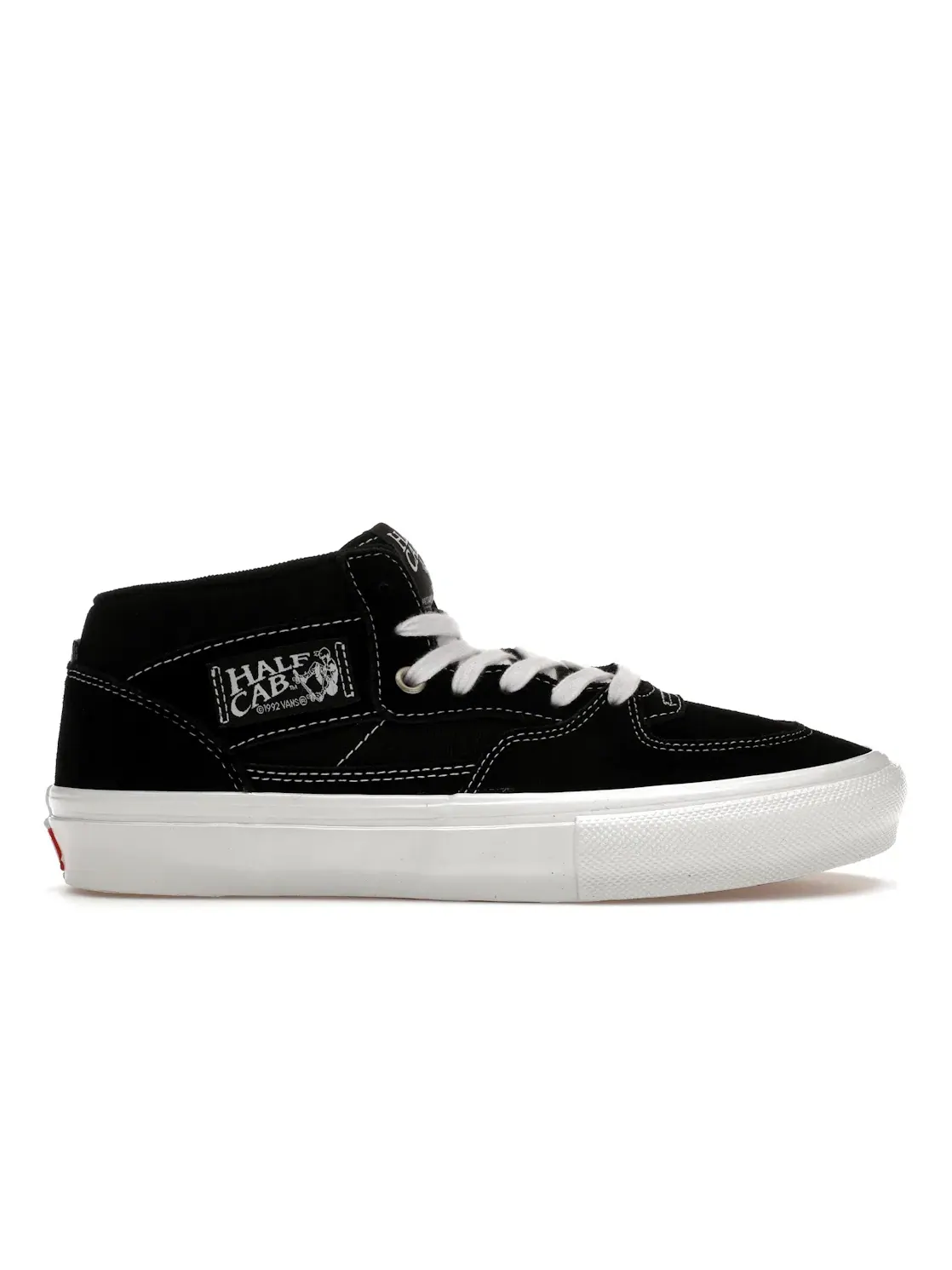 Мужские кеды с низким верхом Vans Skate Half Cab Vans — изображение 1 из 4, черный/белый