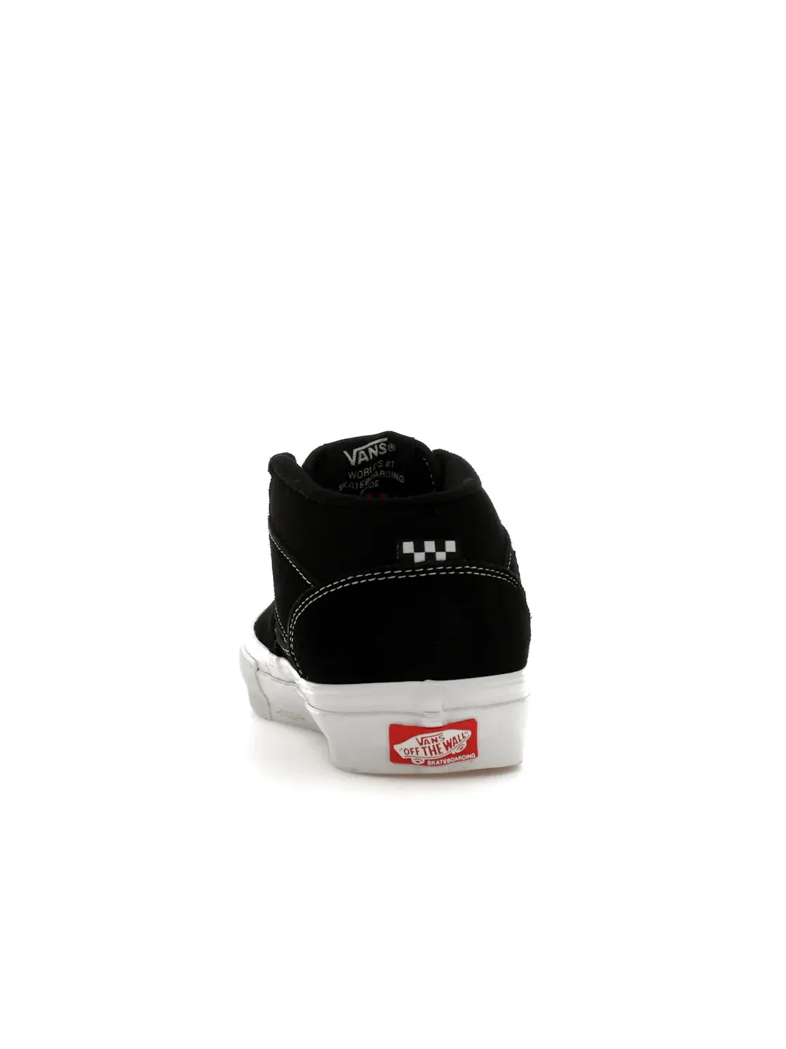 Мужские кеды с низким верхом Vans Skate Half Cab Vans — изображение 4 из 4, черный/белый