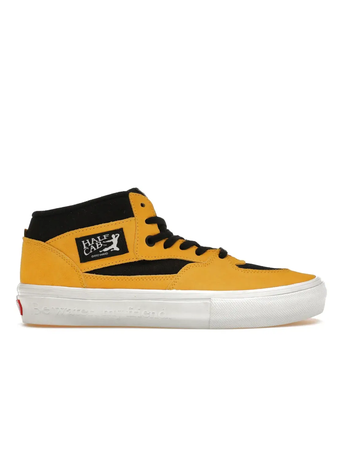 Мужские кроссовки Lifestyle Vans Skate Half Cab Vans — изображение 1 из 4, черный желтый