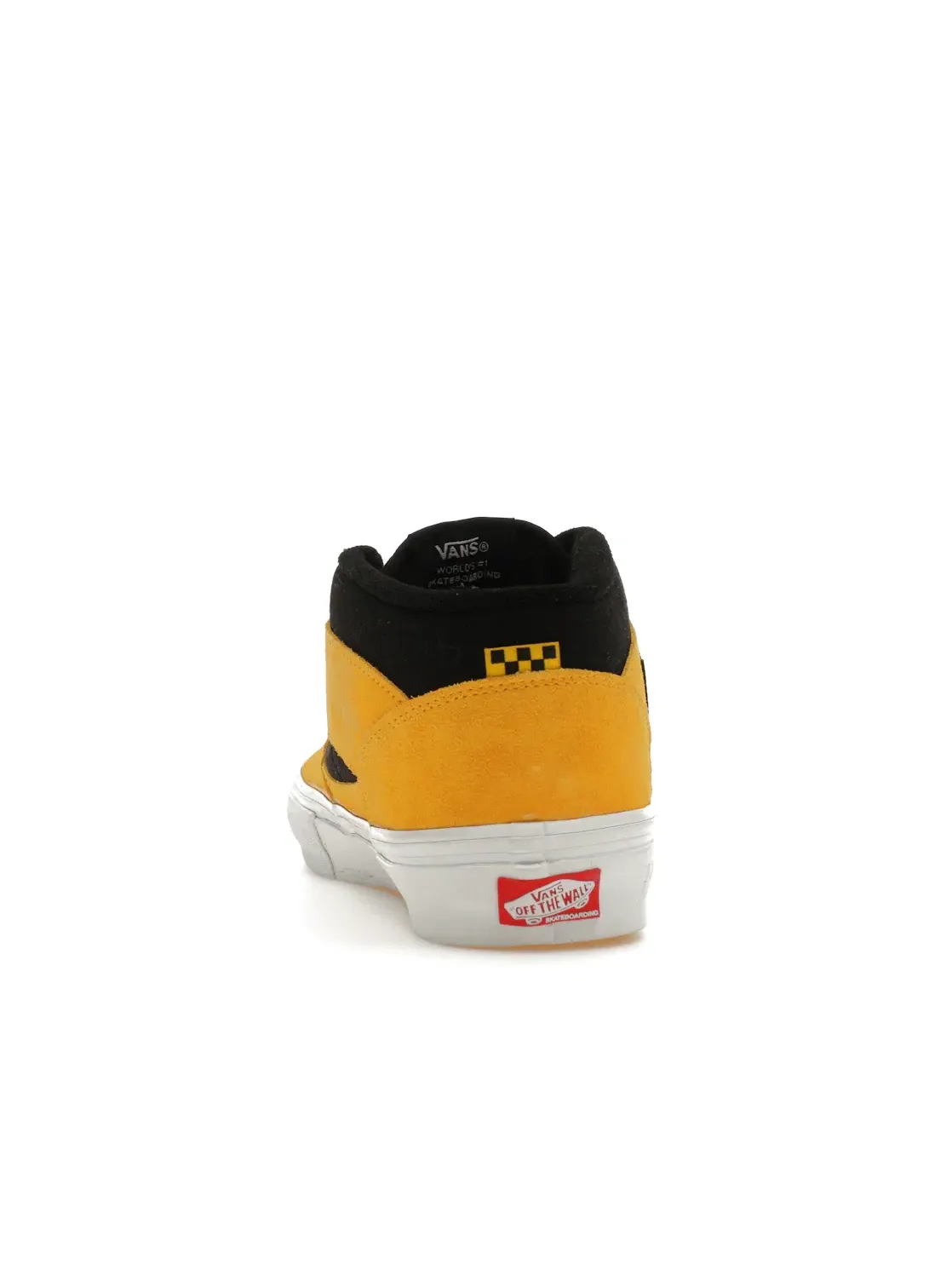Мужские кроссовки Lifestyle Vans Skate Half Cab Vans — изображение 4 из 4, черный желтый