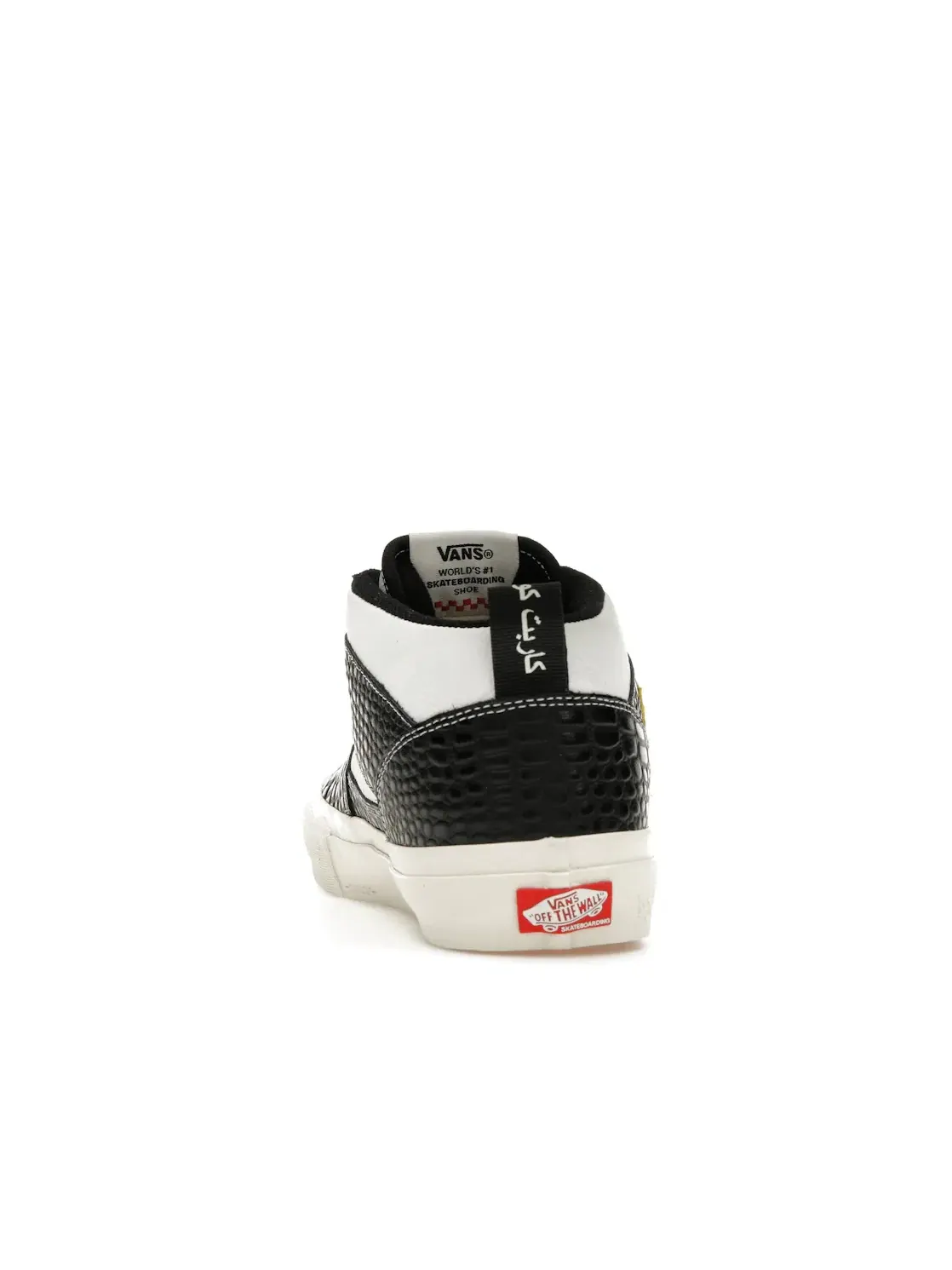 Мужские кроссовки с низким верхом Vans Skate Half Cab Vans — изображение 4 из 4, черный//красный