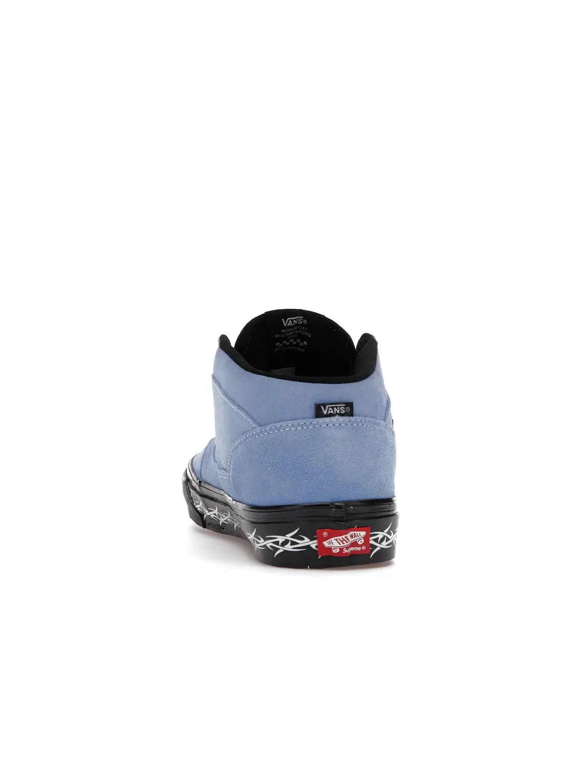 Мужские кроссовки с принтом Vans Skate Half Cab Vans — изображение 4 из 4, светлый синий/черный
