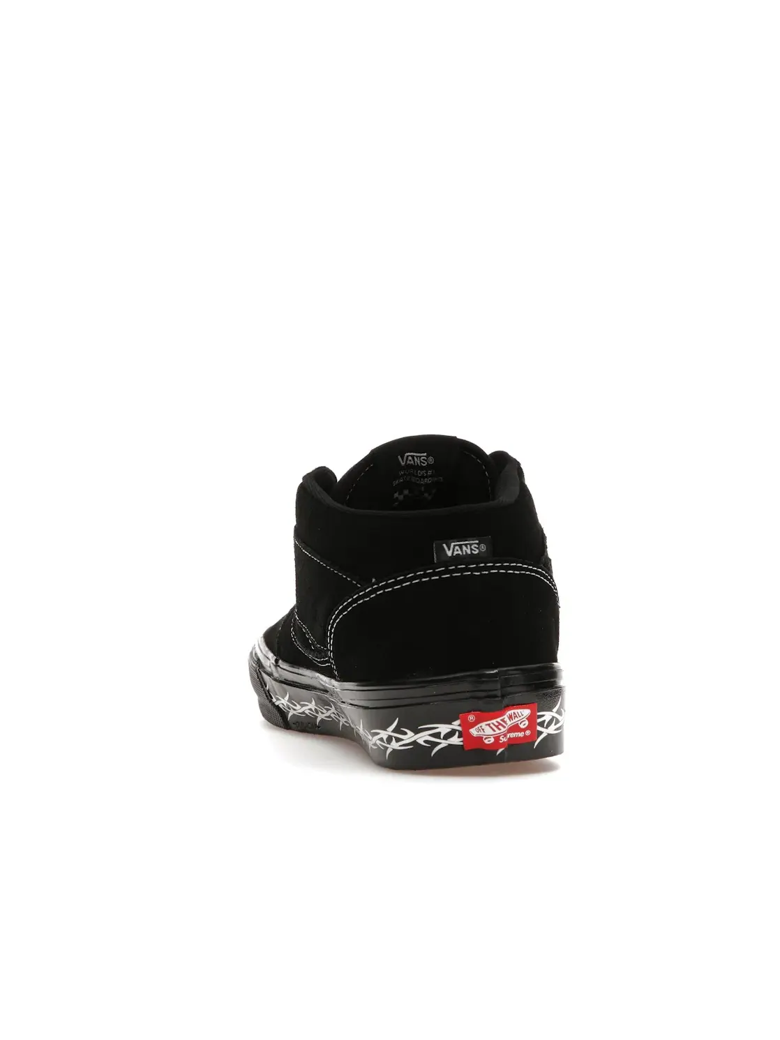 Мужские кроссовки с принтом Vans Skate Half Cab Vans — изображение 4 из 4, черный/черный