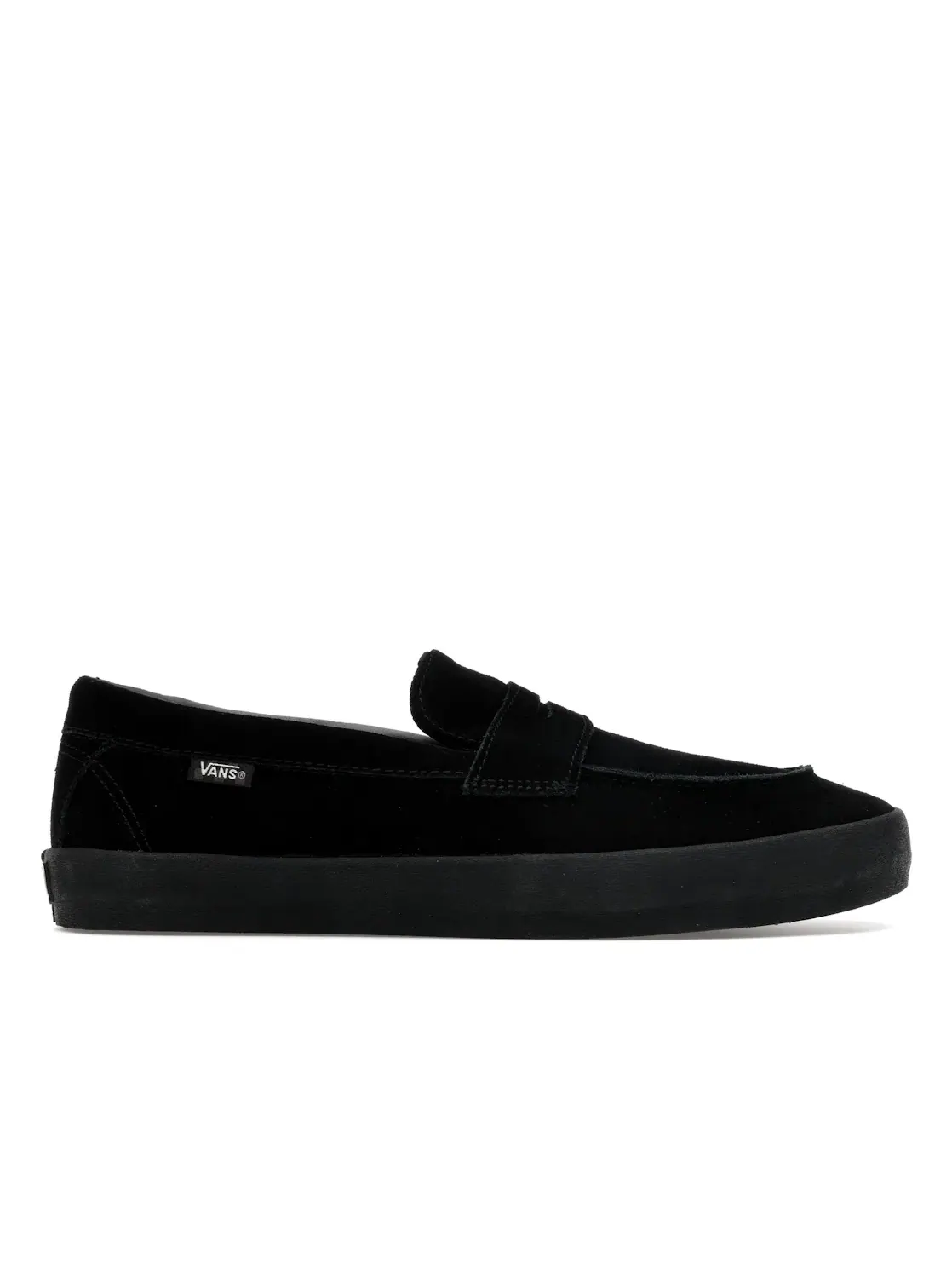 Мужские лоферы с замшей Vans Skate Loafer — изображение 1 из 4, черный/черный