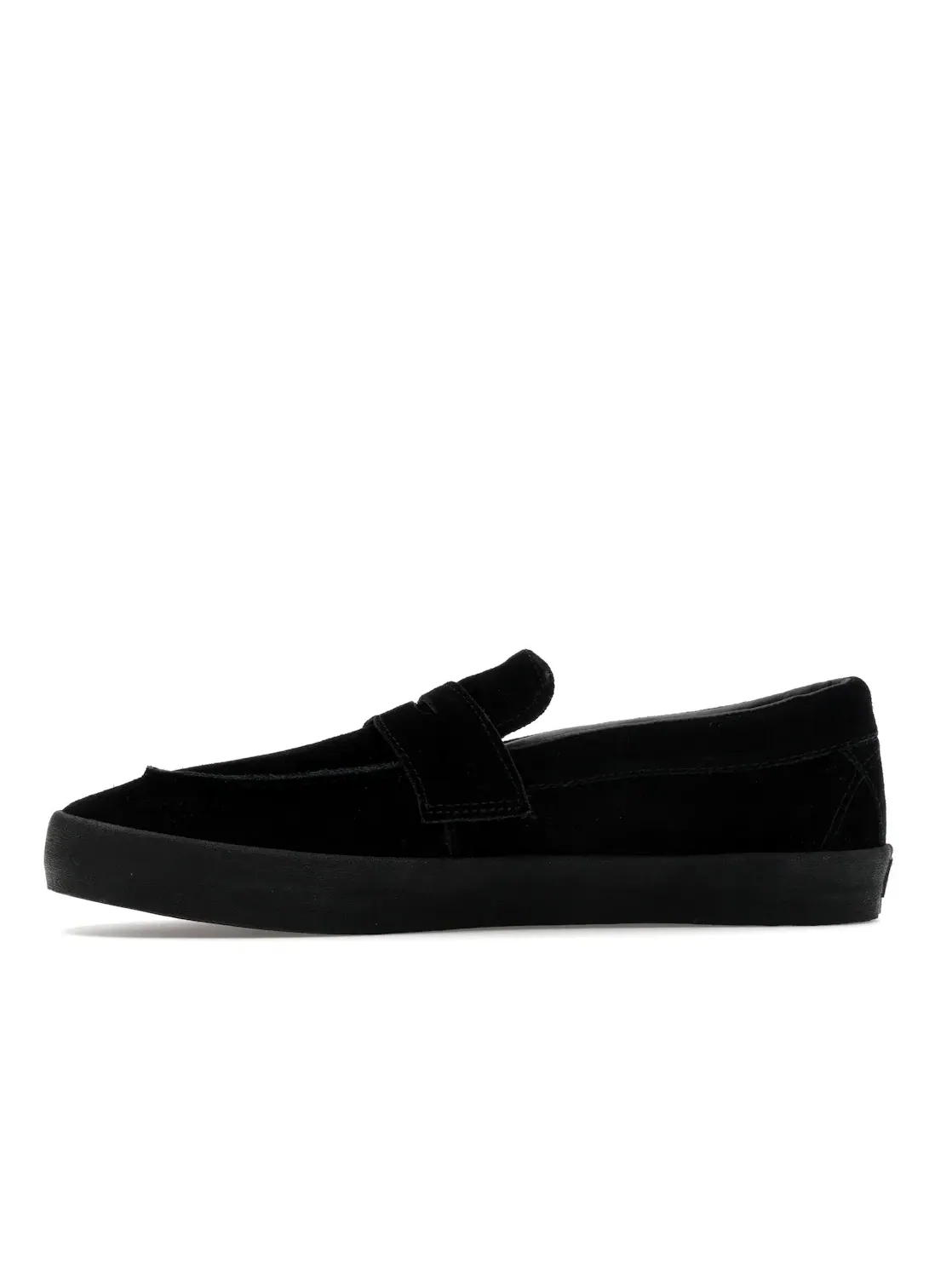 Мужские лоферы с замшей Vans Skate Loafer — изображение 3 из 4, черный/черный