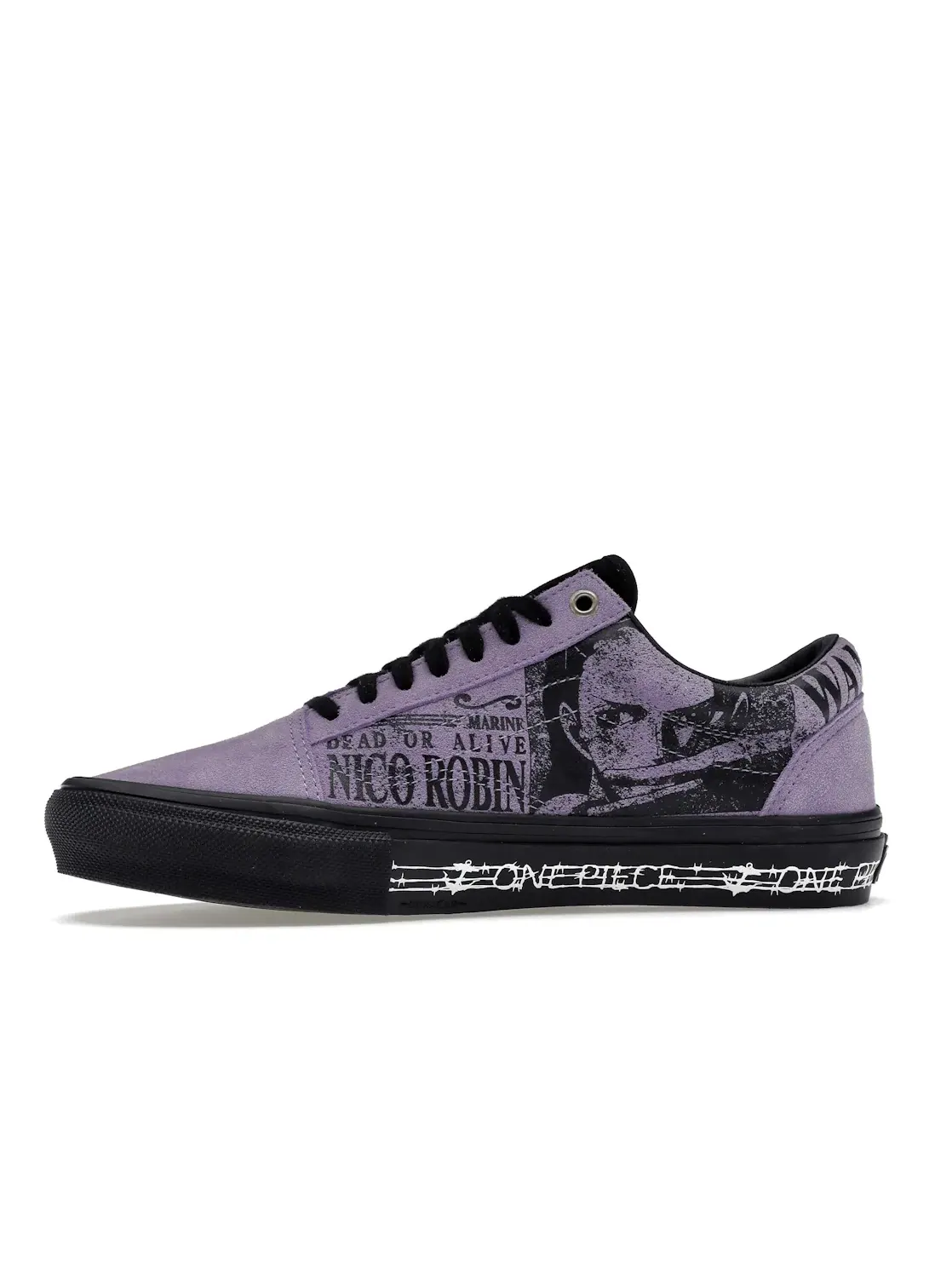 Мужские кроссовки с принтом Vans Skate Old Skool — изображение 3 из 4, фиолетовый/черный/белый