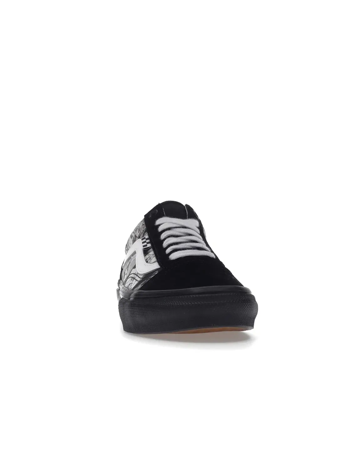 Мужские кроссовки на шнуровке Vans Skate Old Skool — изображение 2 из 4, черный/белый
