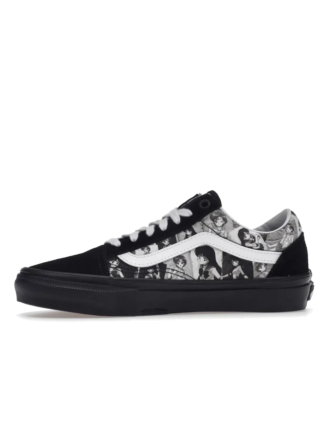 Мужские кроссовки на шнуровке Vans Skate Old Skool — изображение 3 из 4, черный/белый
