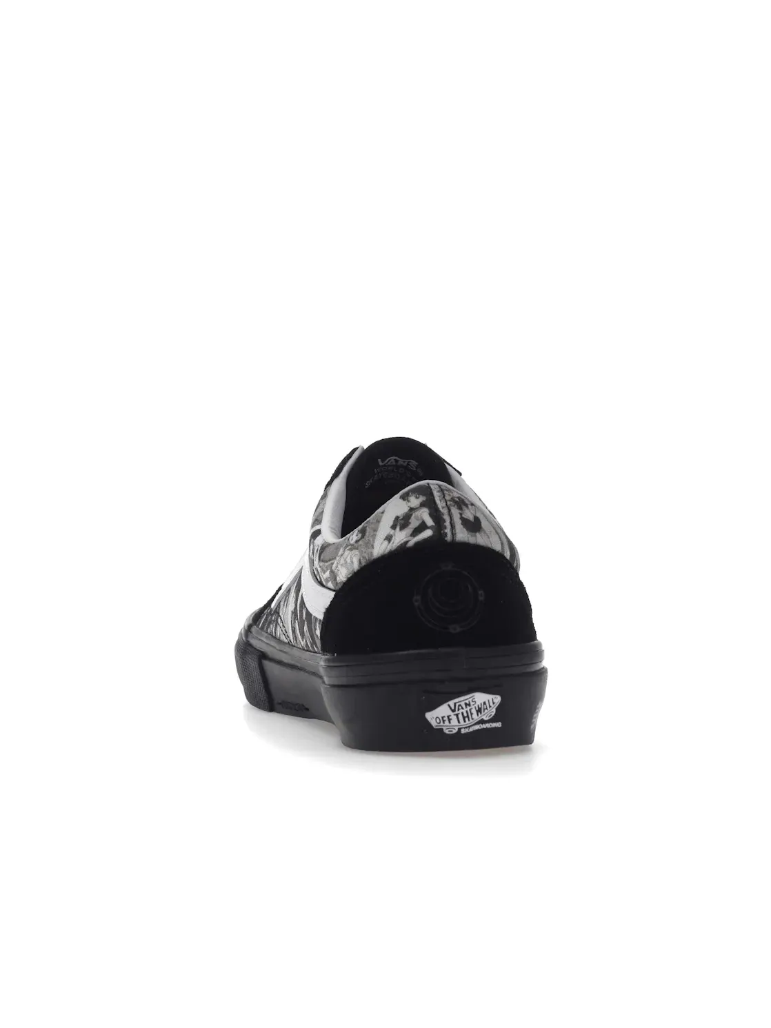 Мужские кроссовки на шнуровке Vans Skate Old Skool — изображение 4 из 4, черный/белый