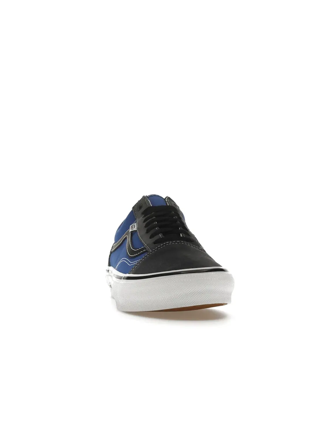 Мужские кроссовки с принтом Vans Skate Old Skool Supreme Tribal Barbed Wire Vans — изображение 2 из 4, темный серый/черный