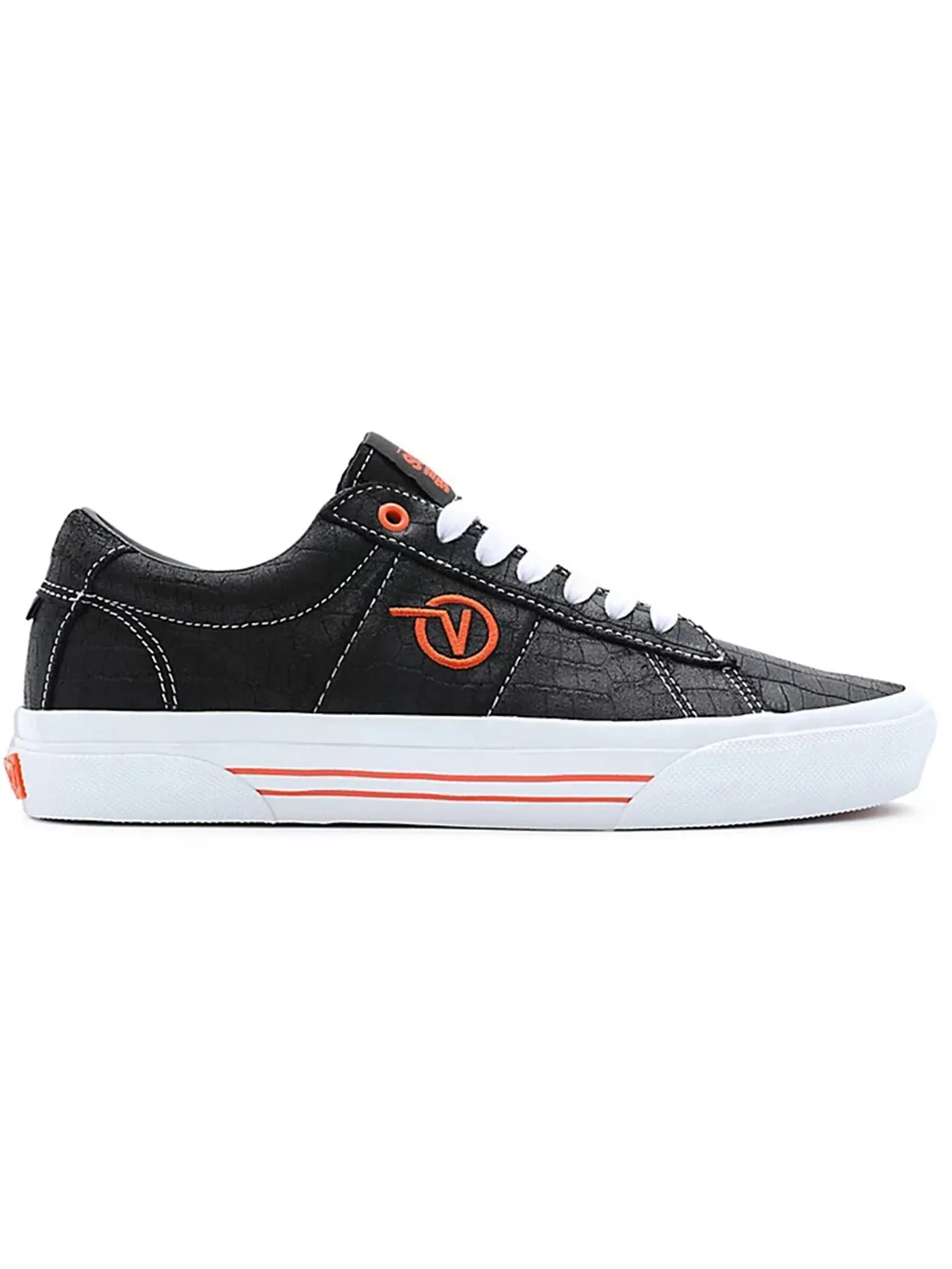 Мужские кроссовки с принтом Vans Skate Sid VCU — изображение 1 из 3, черный оранжевый