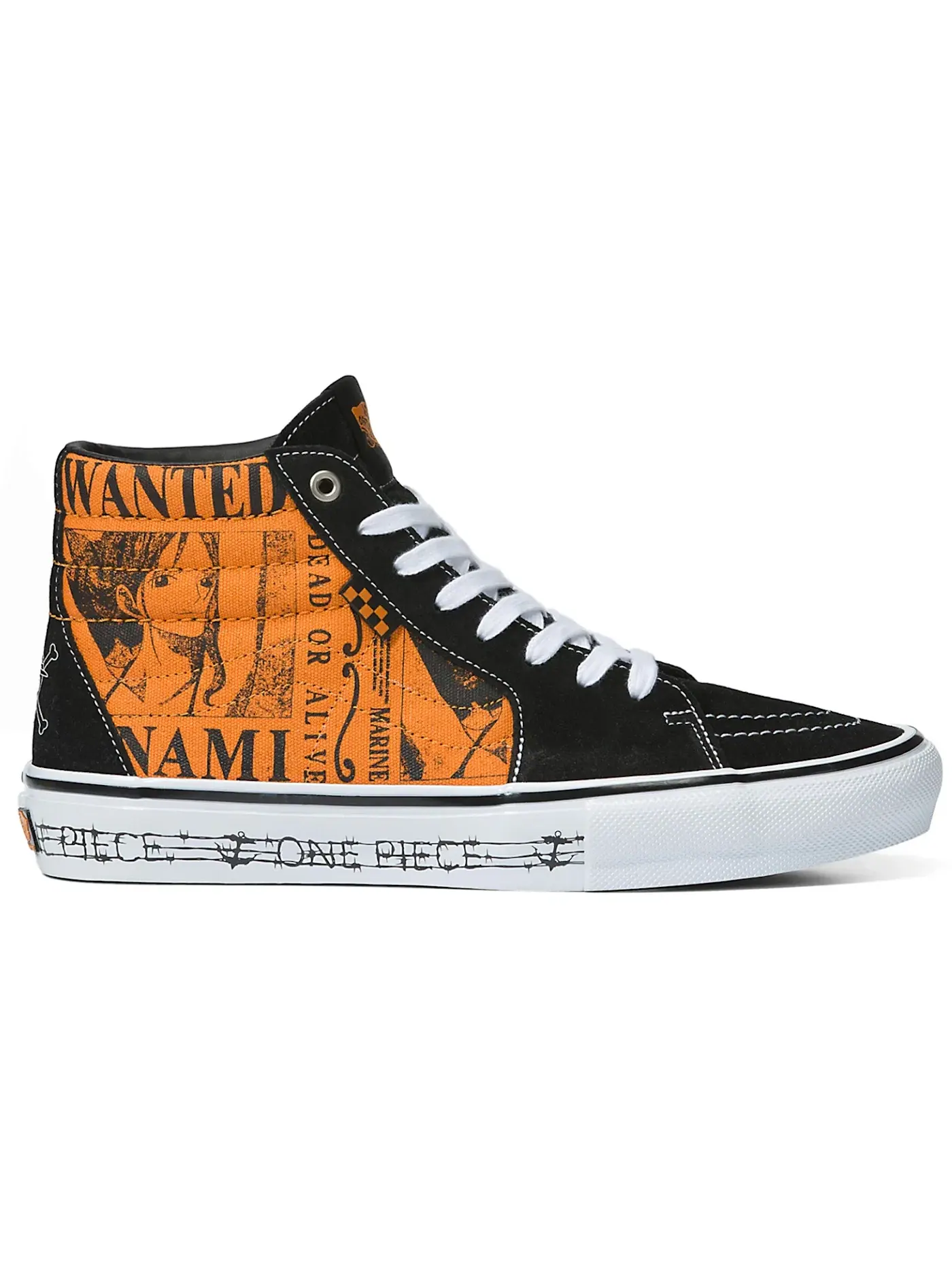 Мужские кроссовки Lifestyle с высоким верхом Vans Skate Sk8-Hi — изображение 1 из 1, оранжевый/черный/белый