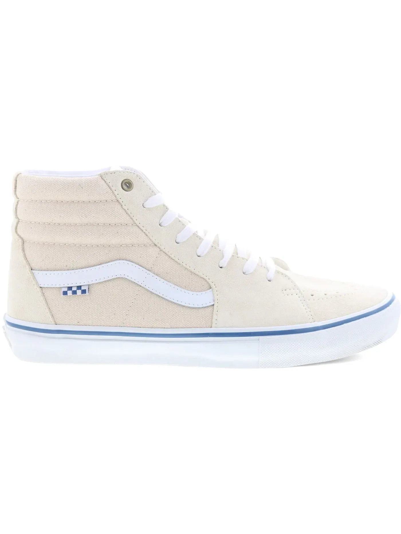 Мужские кеды классические Vans Skate Sk8-Hi — изображение 1 из 1, классический белый