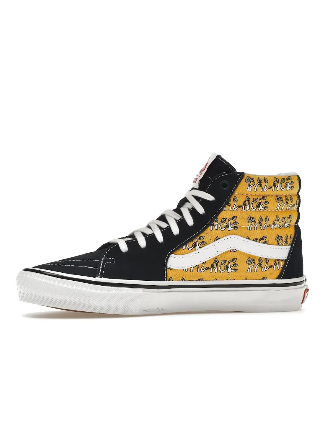 Мужские кроссовки с высоким верхом Palace Shroom Pack Vans — изображение 3 из 4, темно-синий/желтый/белый