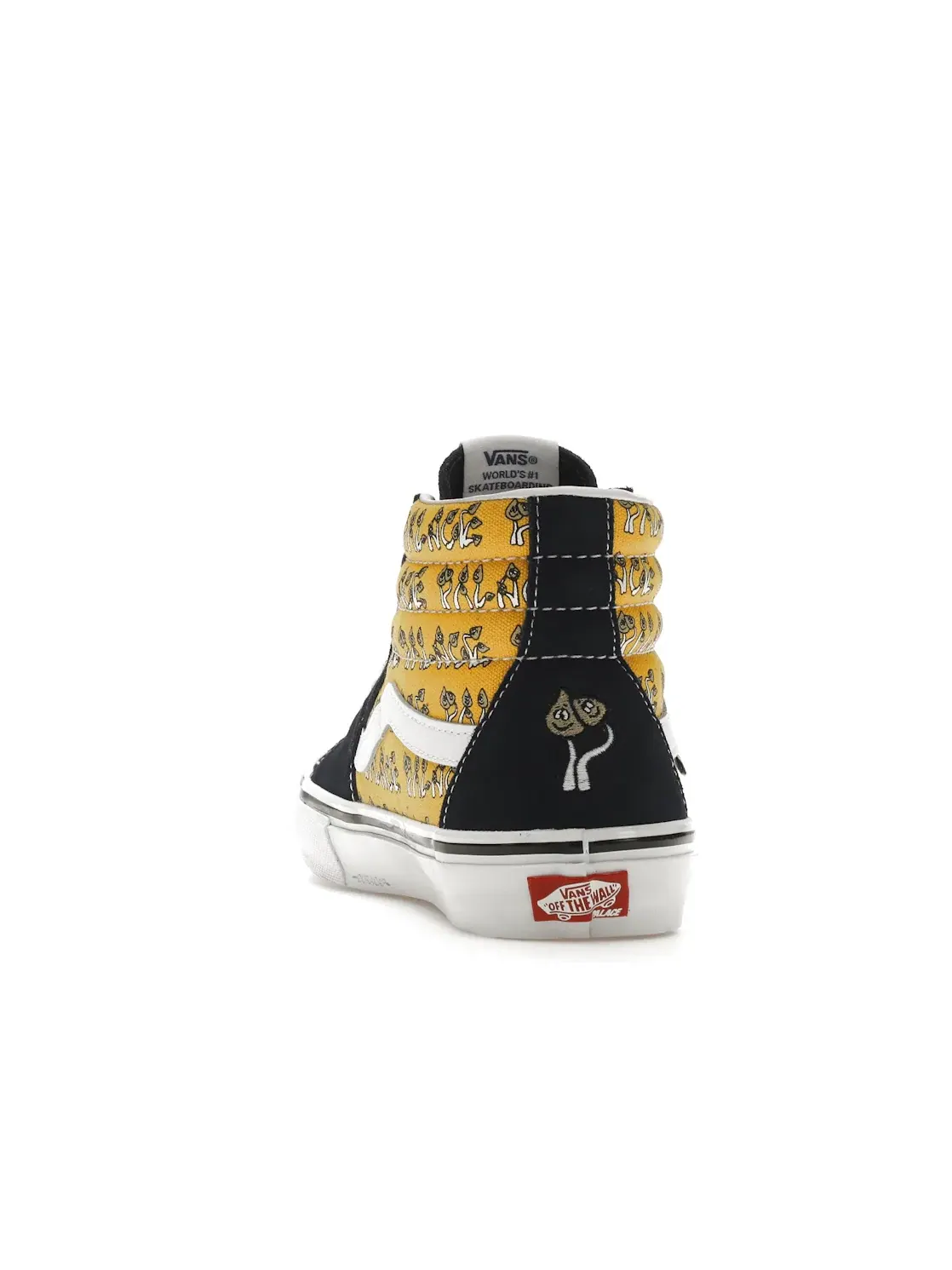 Мужские кроссовки с высоким верхом Palace Shroom Pack Vans — изображение 4 из 4, темно-синий/желтый/белый