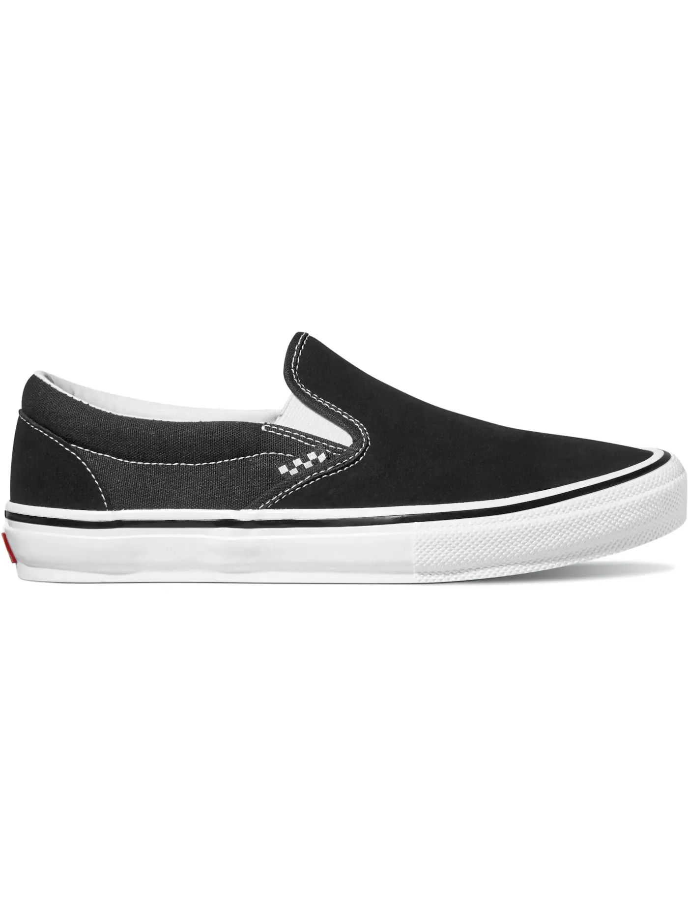 Мужские кеды Lifestyle Vans Skate Slip-On — изображение 1 из 1, черный/белый