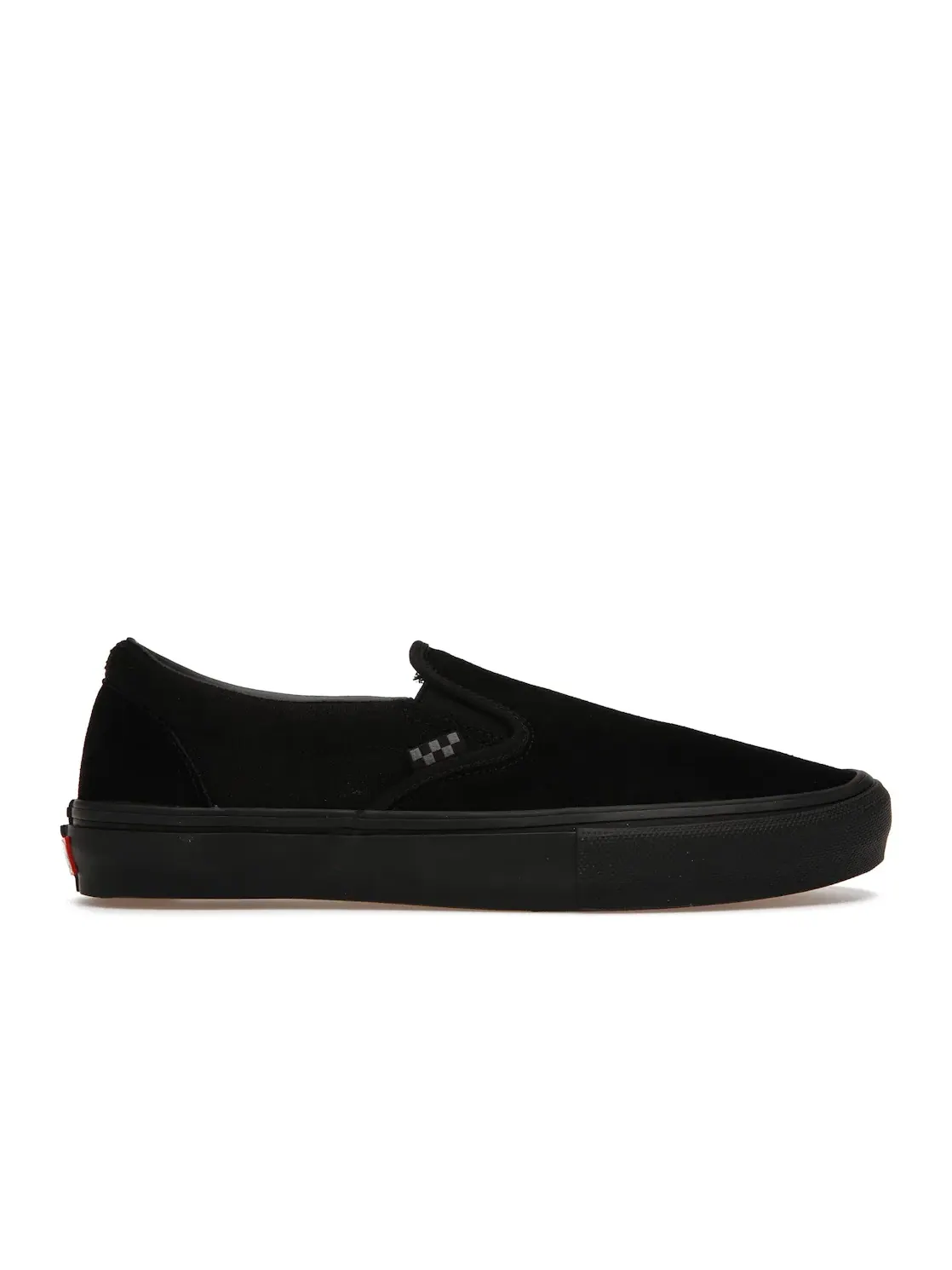 Мужские кеды-слипоны классические Vans Skate Slip-On — изображение 1 из 4, черный/черный