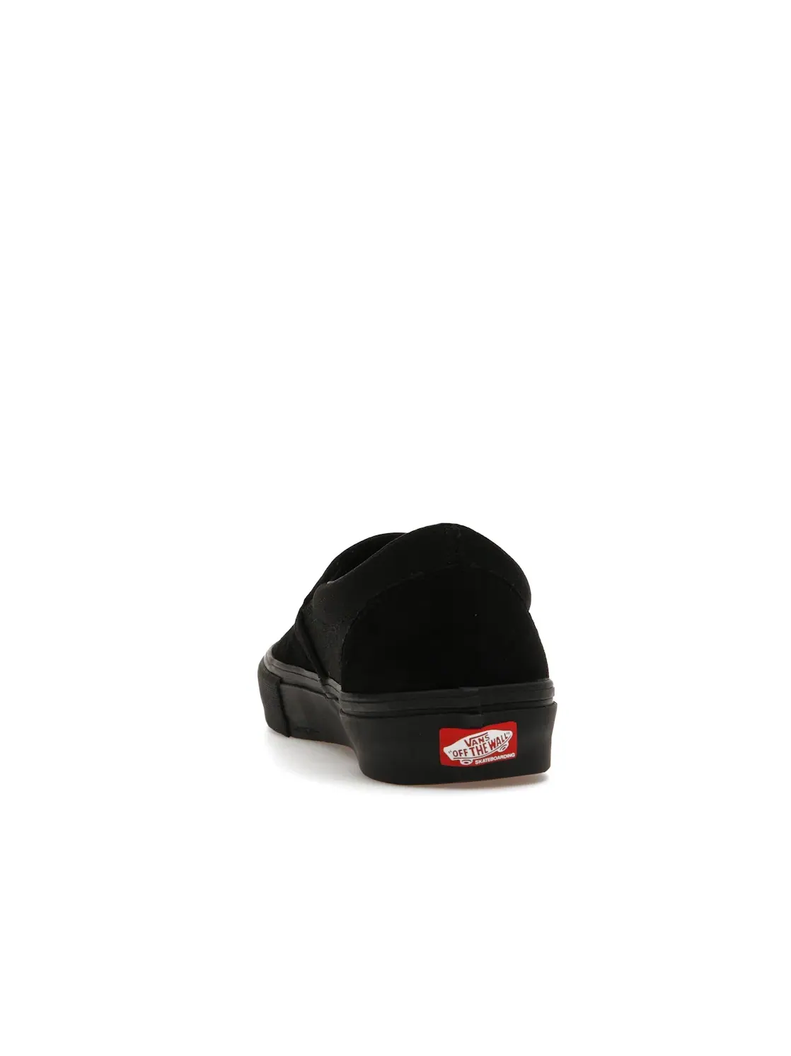 Мужские кеды-слипоны классические Vans Skate Slip-On — изображение 4 из 4, черный/черный