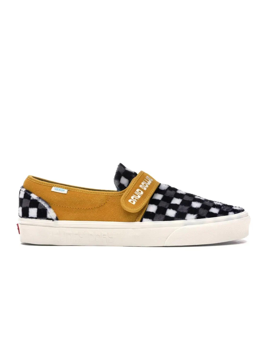 Мужские кеды с принтом Vans Slip-On 47 V DX David Bowie Hunky Dory Vans — изображение 1 из 4, желтый