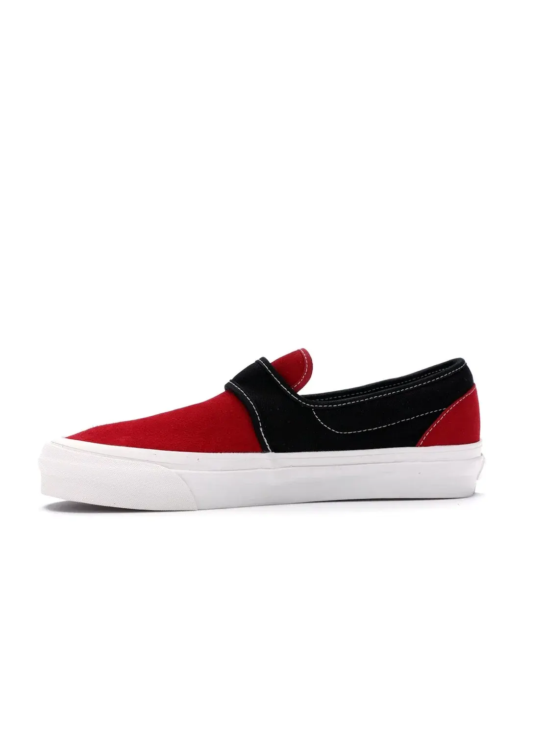 Мужские кеды-слипоны с принтом Vans Slip-On 47 V DX Fear of God — изображение 3 из 4, красный/черный