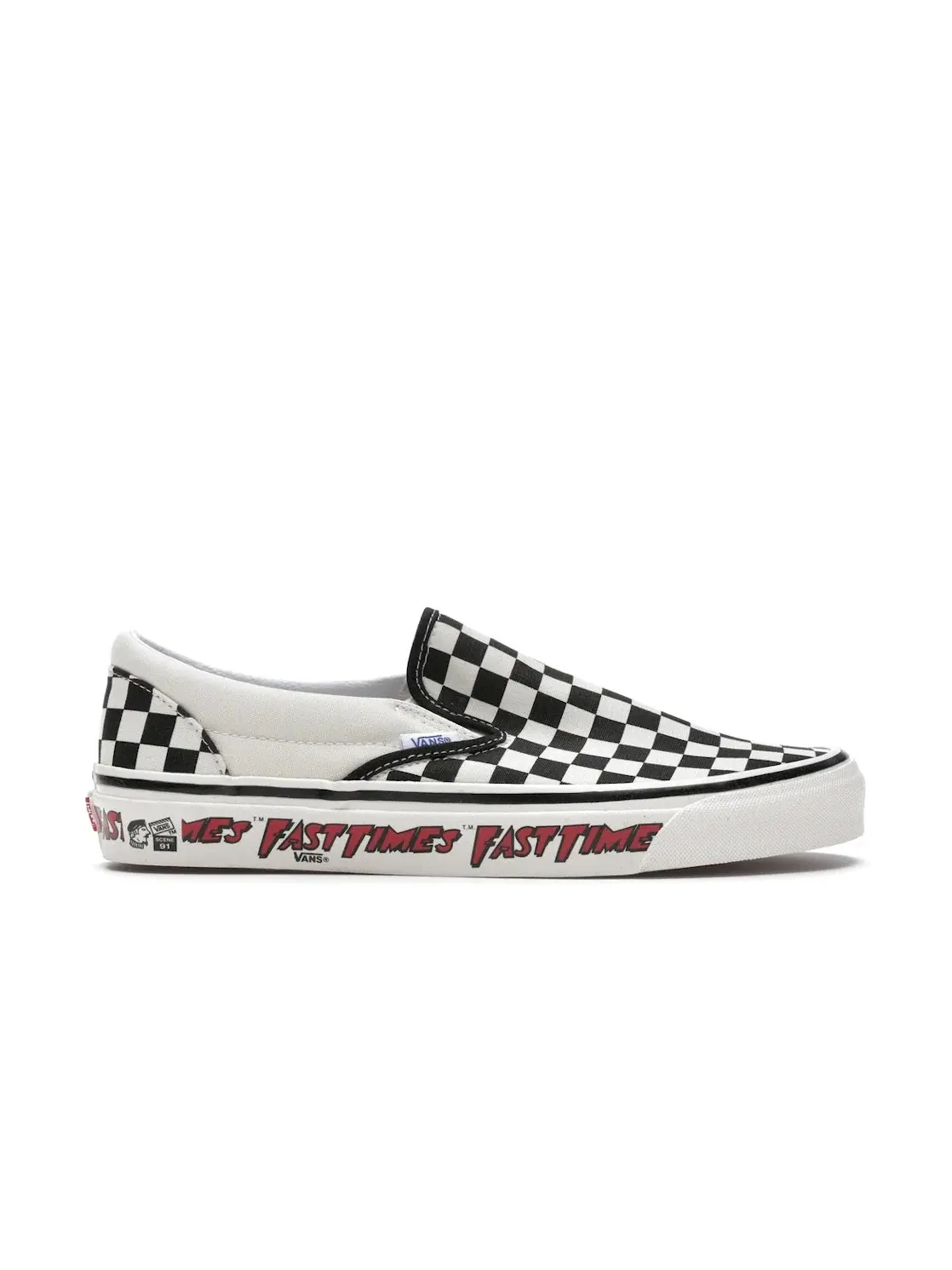 Мужские кеды-слипоны с принтом Vans Slip-On 98 DX Anaheim Factory Fast Times, OG Fast Times — изображение 1 из 4