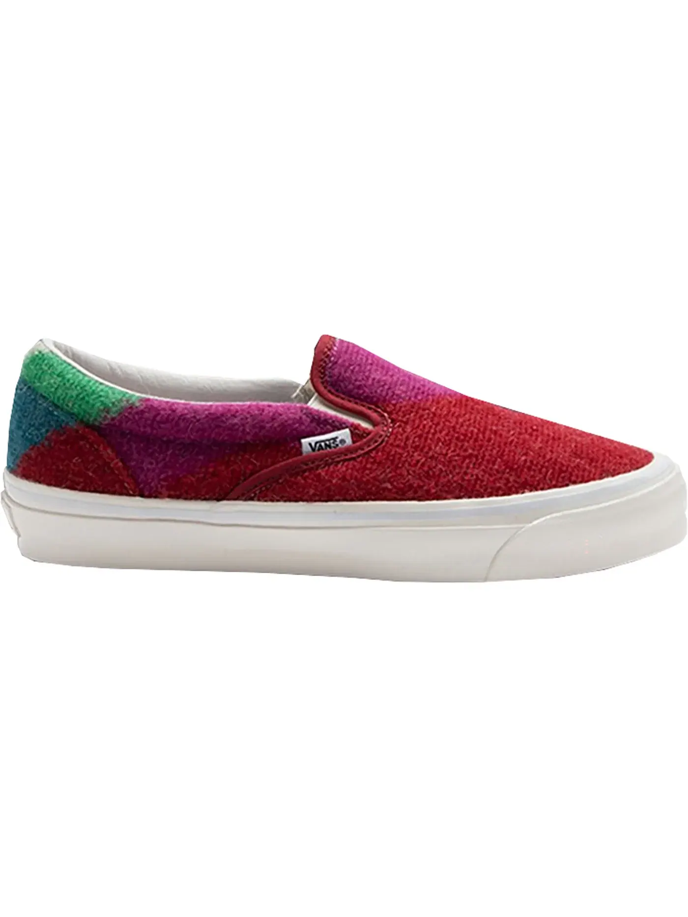 Мужские кеды Lifestyle Vans Slip-On — изображение 1 из 1, красный/мульти