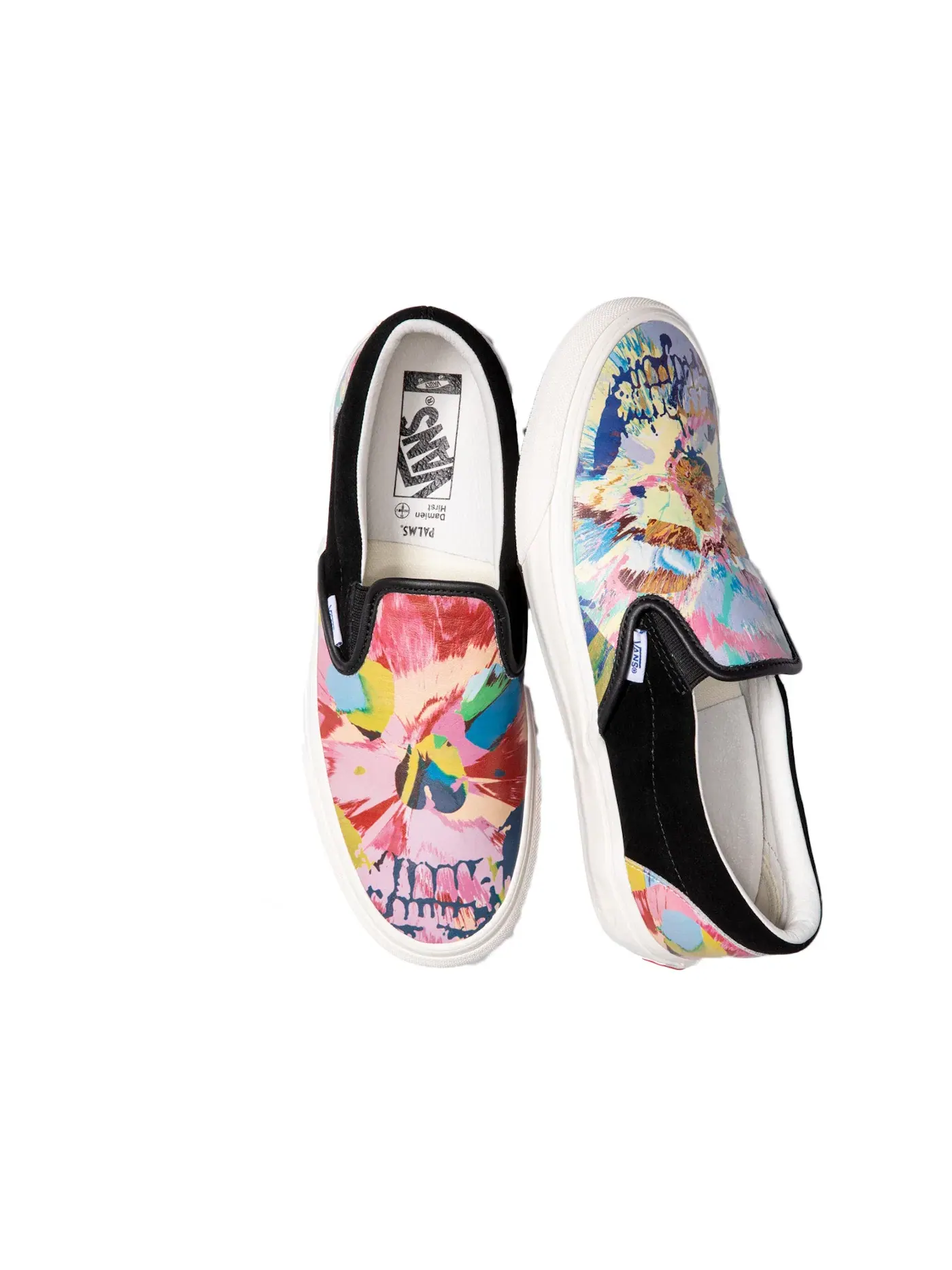 Мужские кеды Lifestyle с принтом Vans Classic Slip-On VLT LX — изображение 1 из 1, мульти/черный