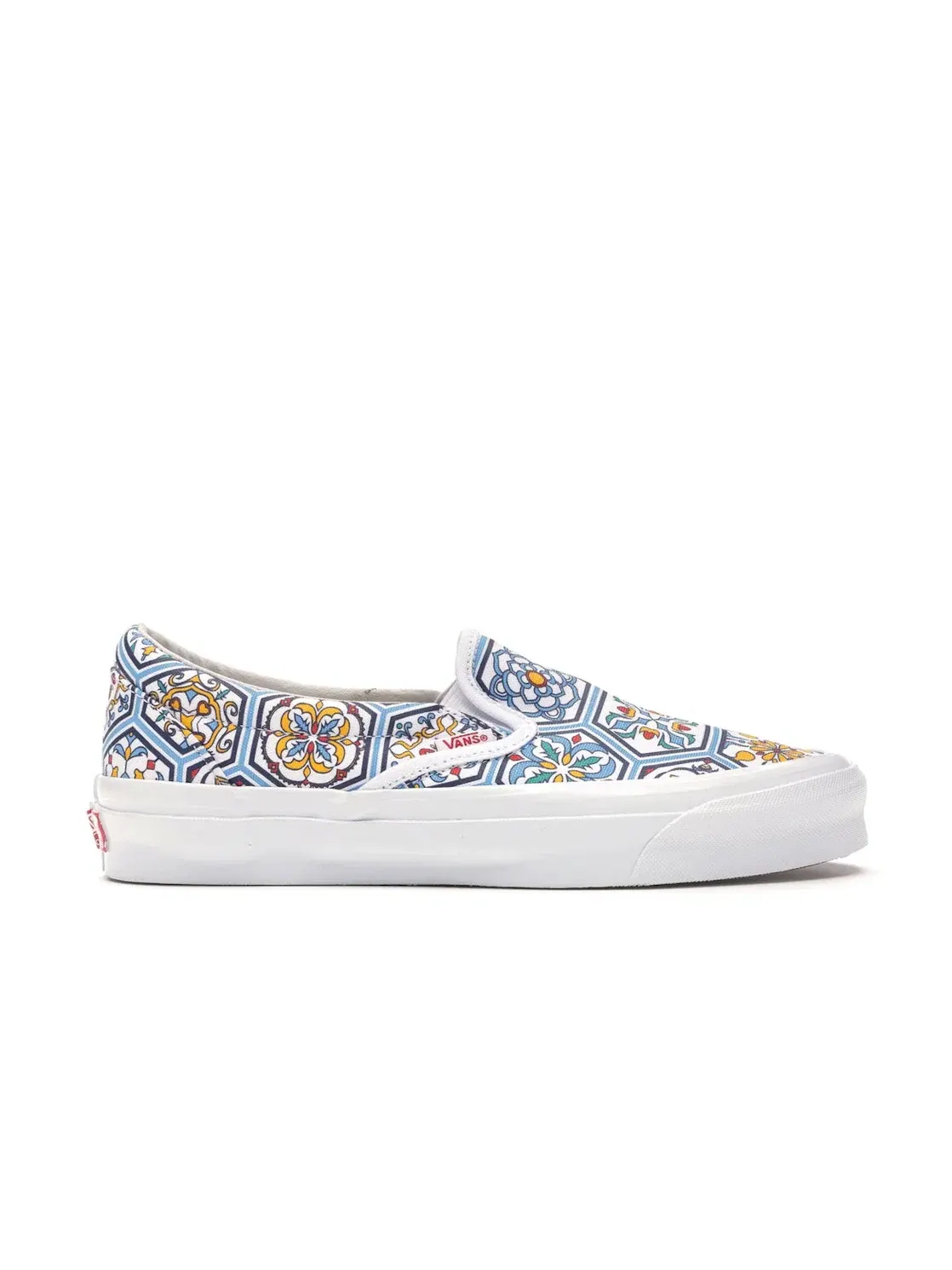 Мужские кеды Lifestyle Vans Slip-On — изображение 1 из 4, белый мульти