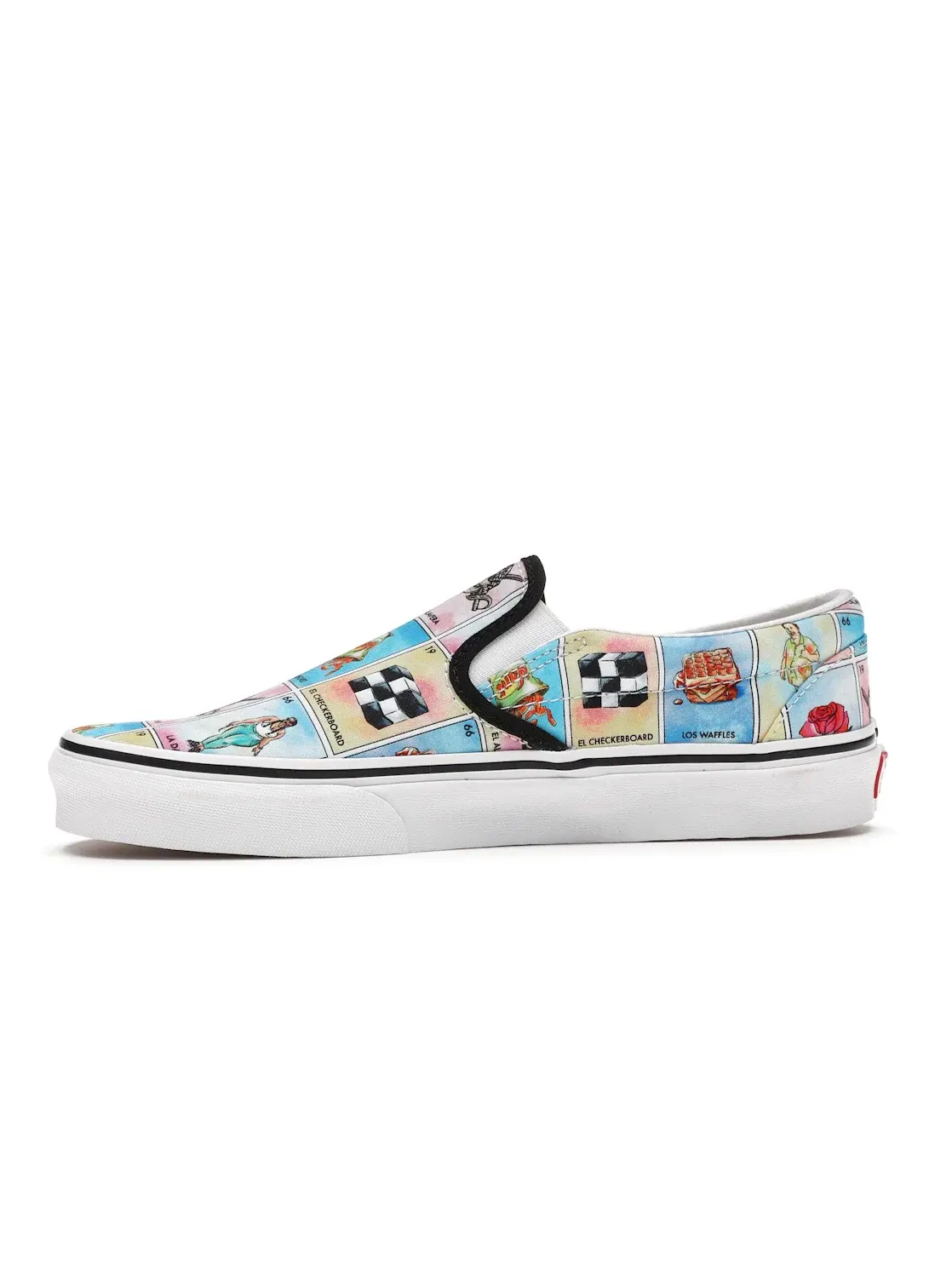 Мужские кеды Lifestyle Vans Slip-On — изображение 3 из 4, мульти/белый