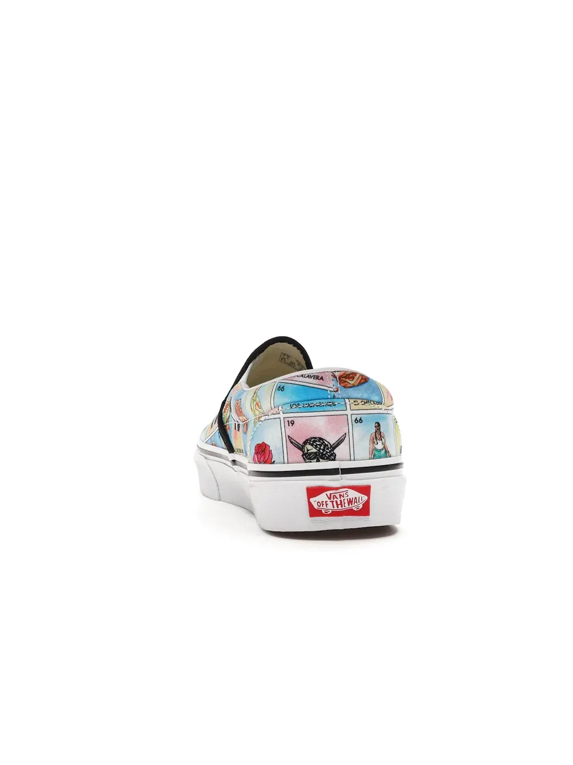 Мужские кеды Lifestyle Vans Slip-On — изображение 4 из 4, мульти/белый