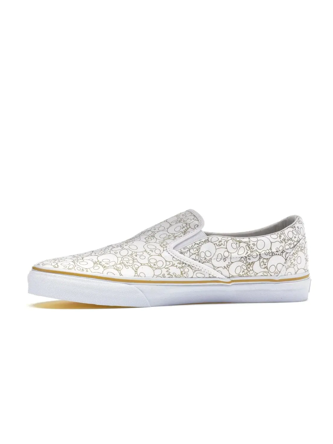 Мужские кеды без шнурков с принтом Vans Slip-On — изображение 3 из 4, золотистый