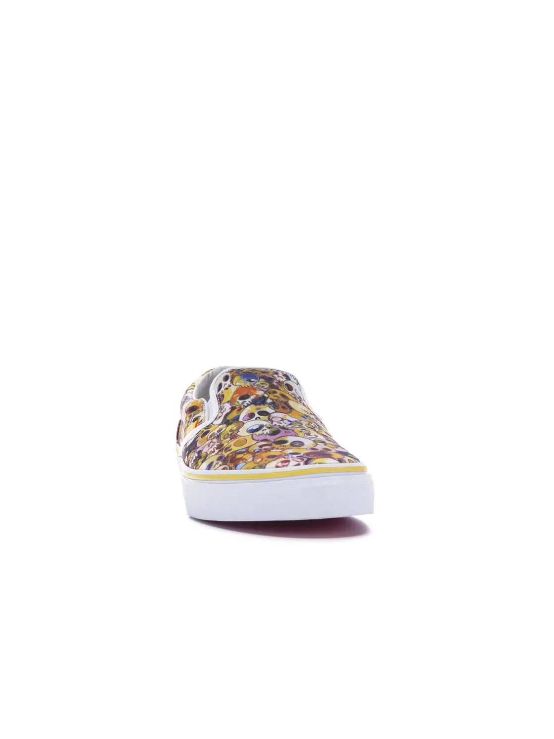 Мужские кеды Lifestyle с принтом Vans Slip-On LX Murakami Yellow Skull — изображение 2 из 4, желтый