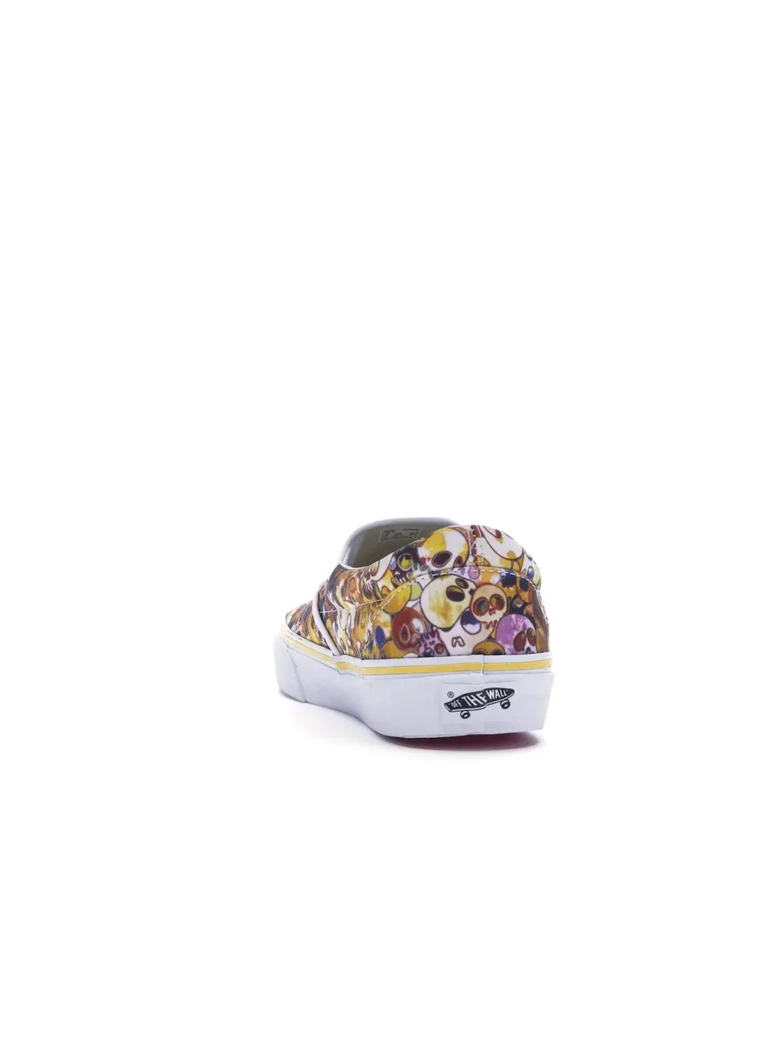 Мужские кеды Lifestyle с принтом Vans Slip-On LX Murakami Yellow Skull — изображение 4 из 4, желтый