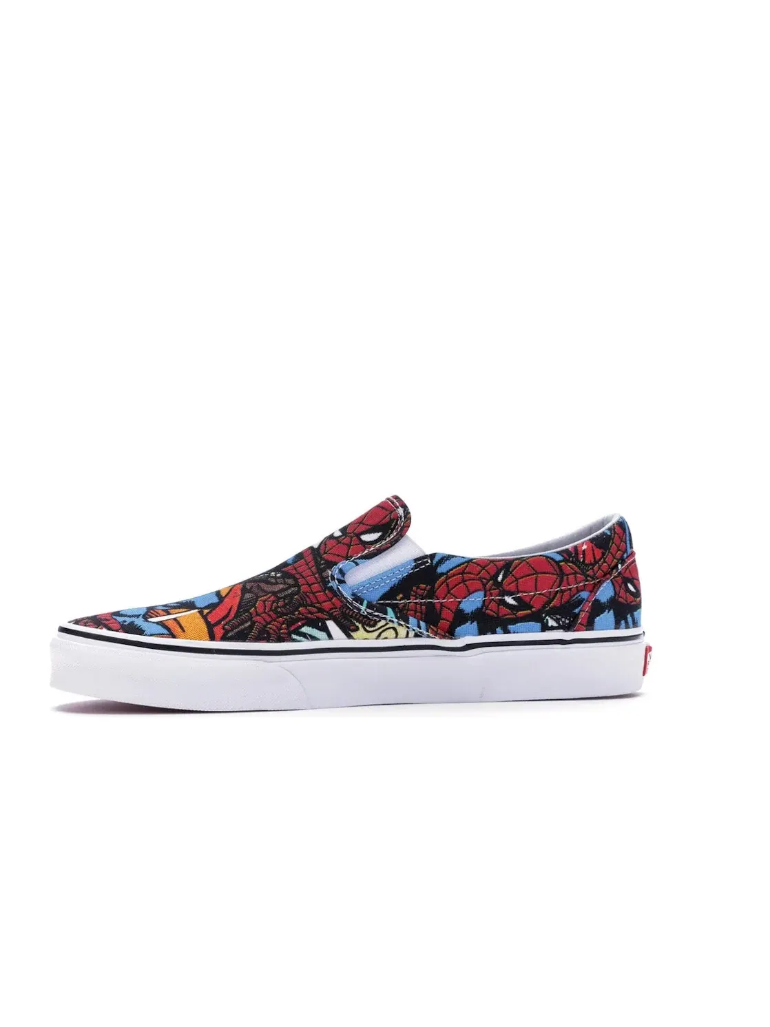 Мужские кеды slip-on с принтом Vans Slip-On Marvel Spider-Man Vans — изображение 3 из 4, мульти