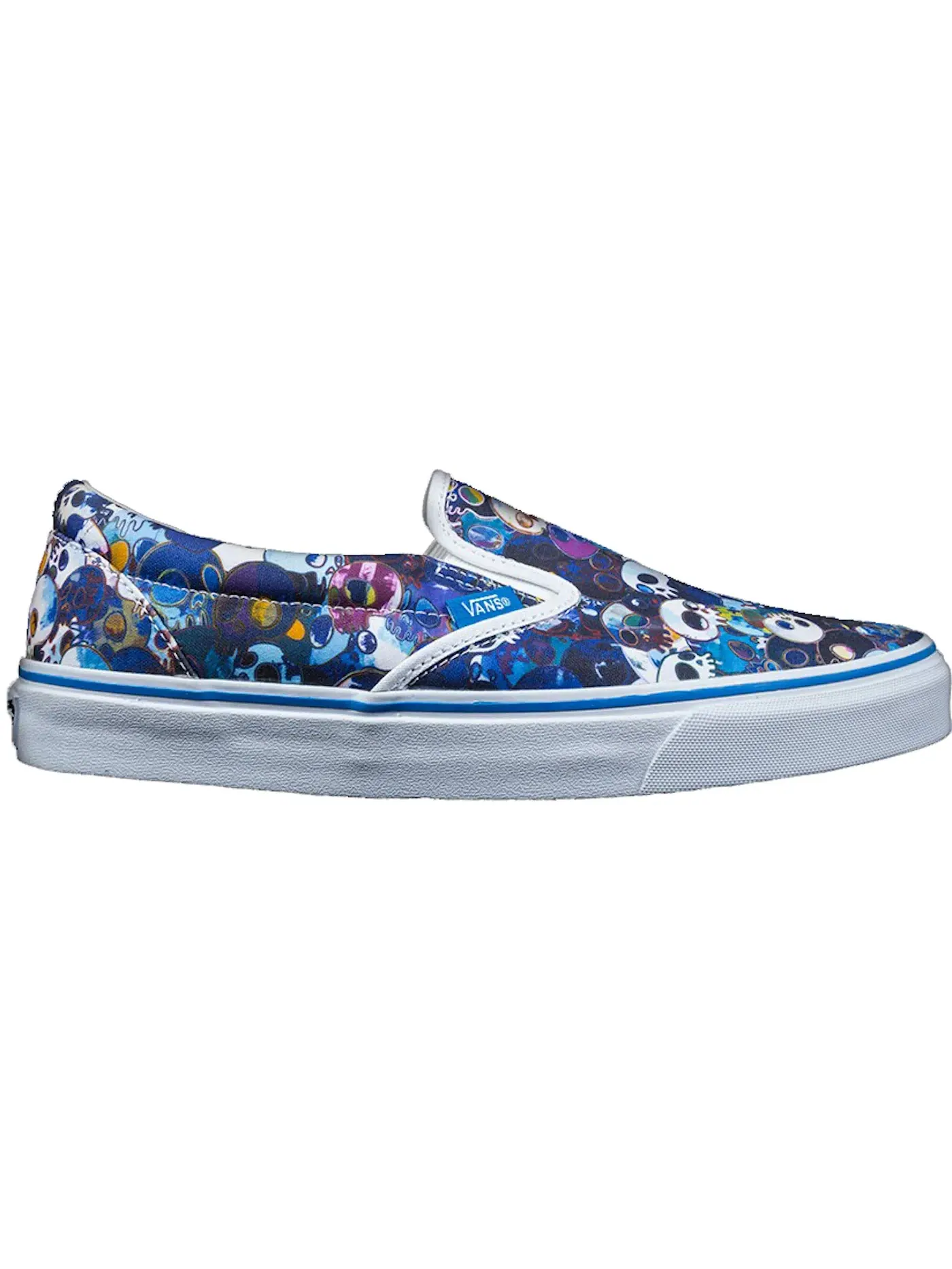 Мужские кеды Lifestyle с принтом Vans Slip On — изображение 1 из 1, синий