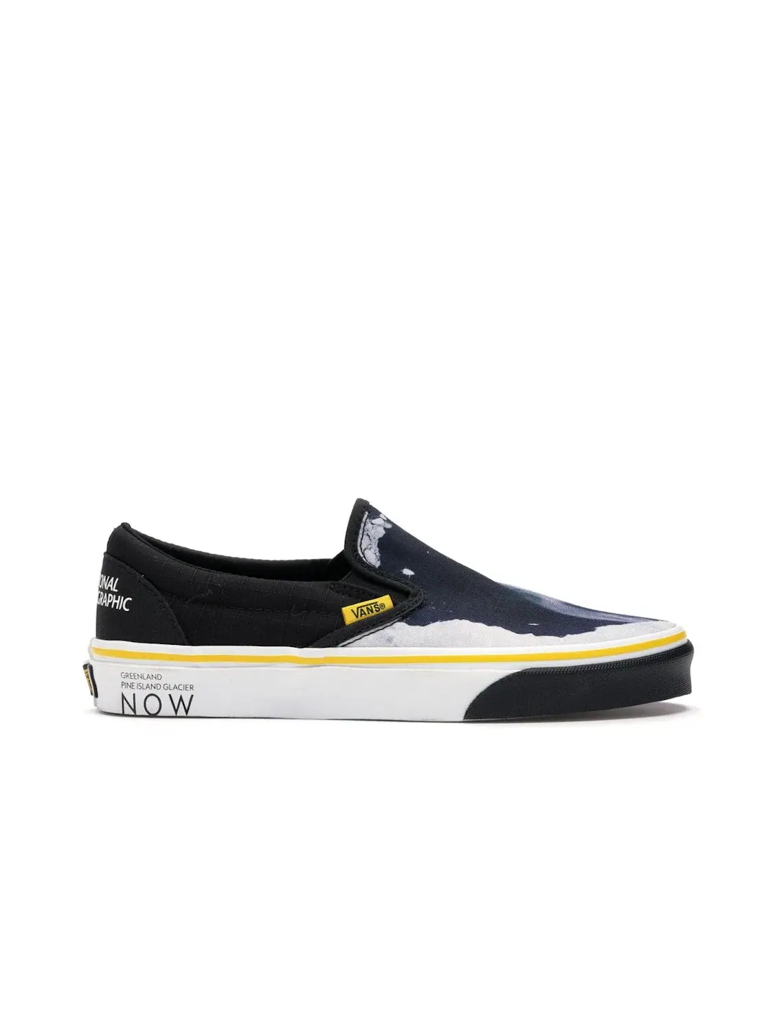 Мужские кеды Lifestyle Vans Slip-On — изображение 1 из 4, черный/белый-желтый
