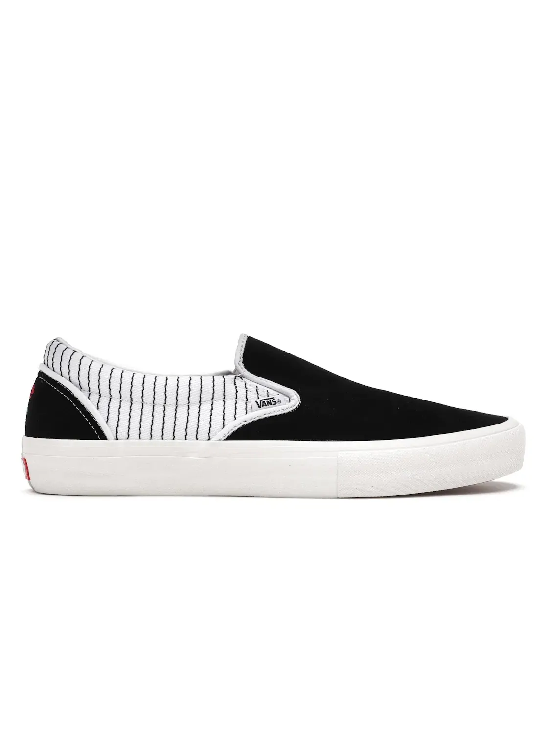 Мужские кеды Slip-On Vans — изображение 1 из 4, белый черный