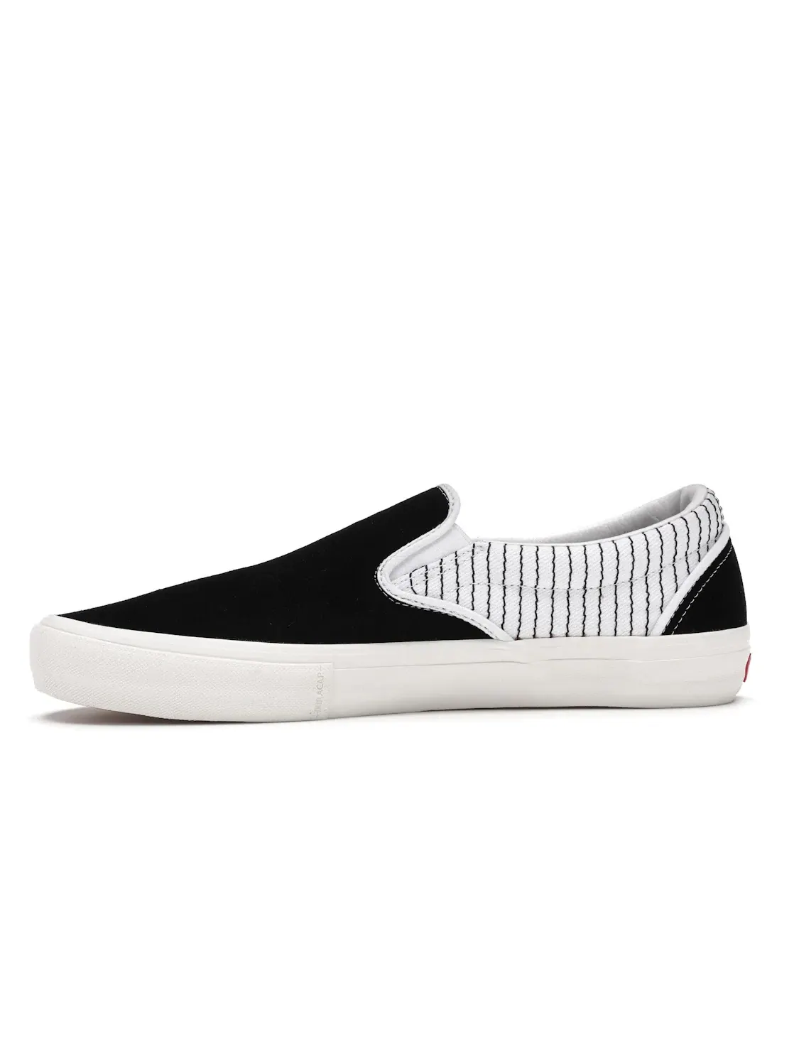 Мужские кеды Slip-On Vans — изображение 3 из 4, белый черный