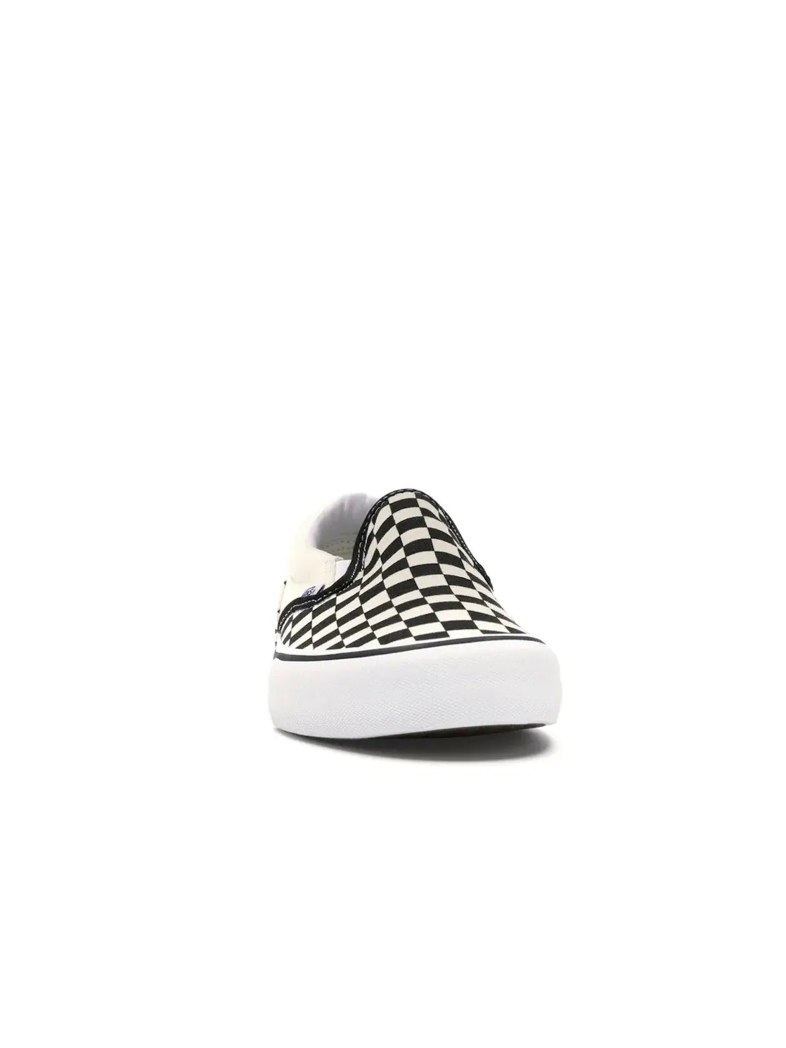 Мужские кеды с принтом Vans Slip-On Pro — изображение 2 из 4, черный/белый