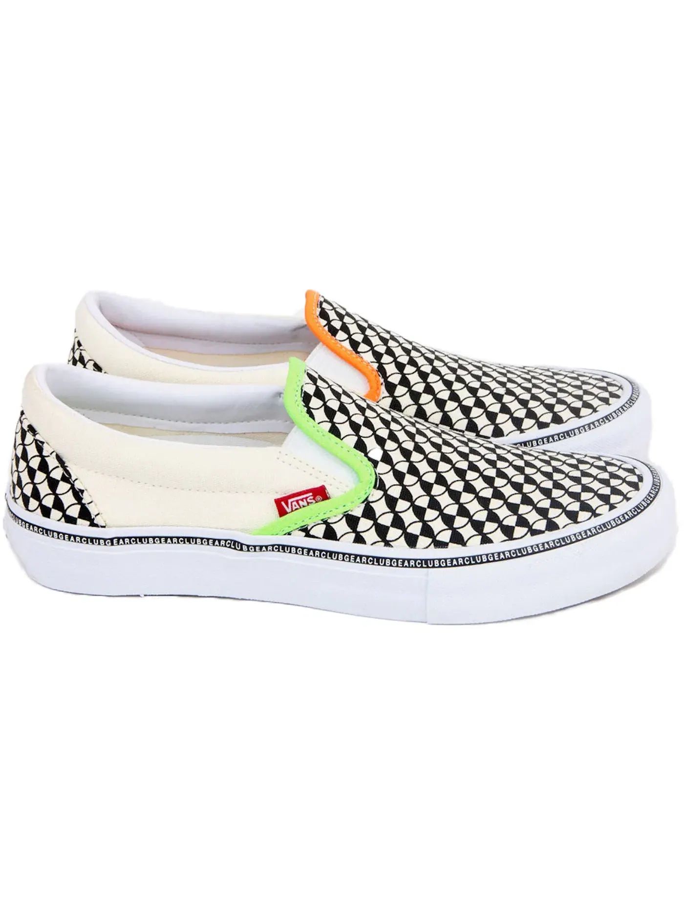 Мужские кроссовки с принтом Vans Slip-On Pro — изображение 1 из 1, мульти