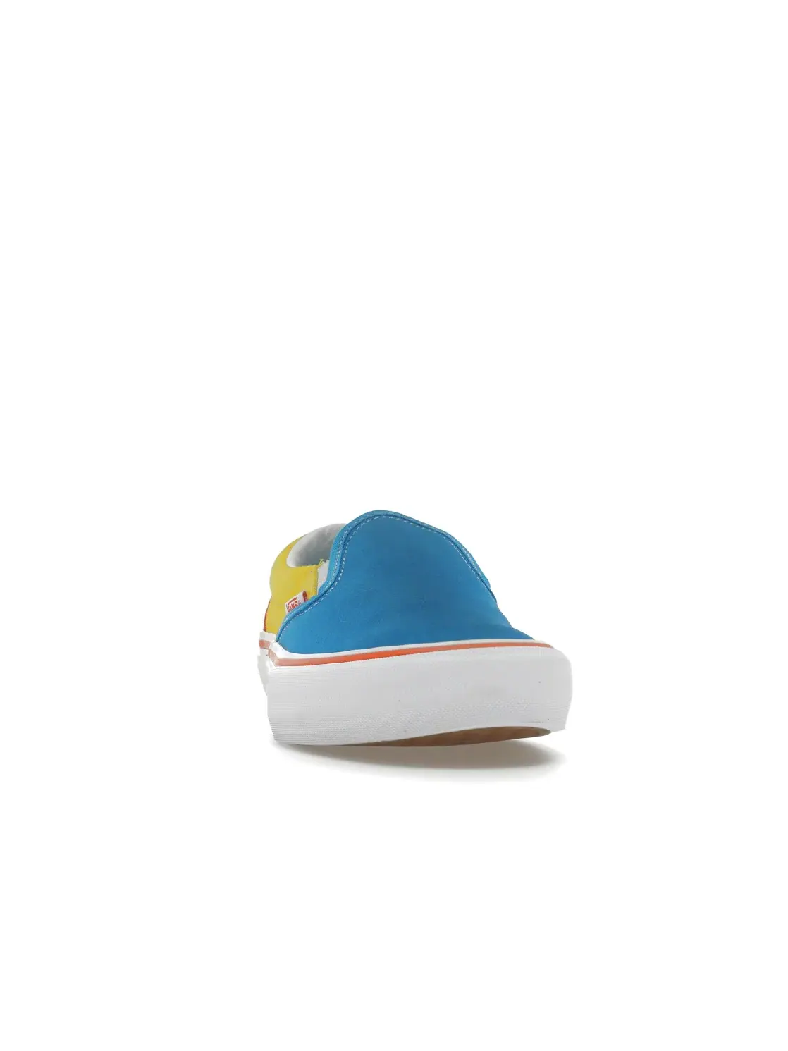 Мужские кроссовки с принтом Vans Slip-On Pro Vans — изображение 2 из 4, синий желтый