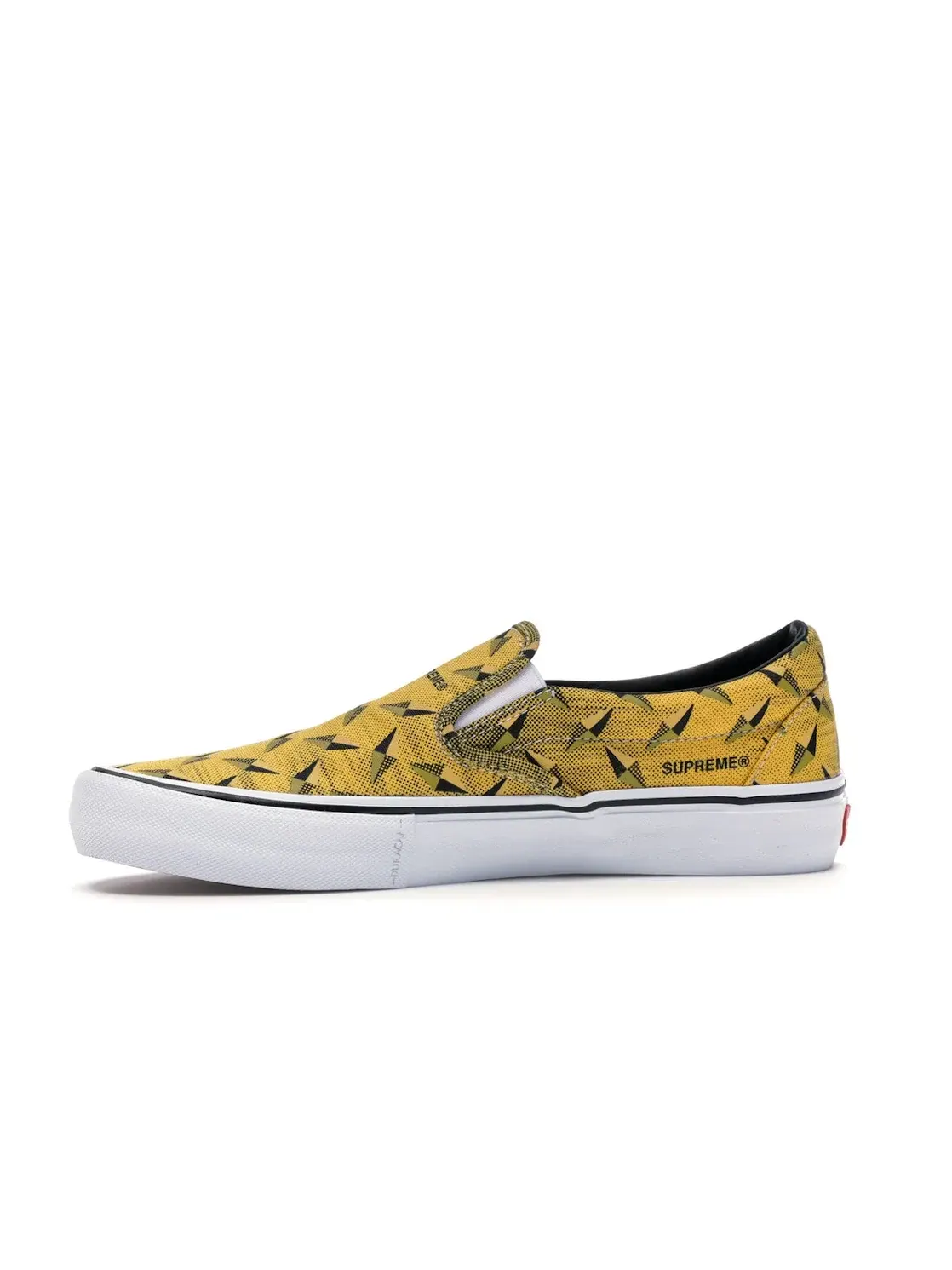 Мужские кеды повседневные Slip-On Vans — изображение 3 из 4, желтый/белый